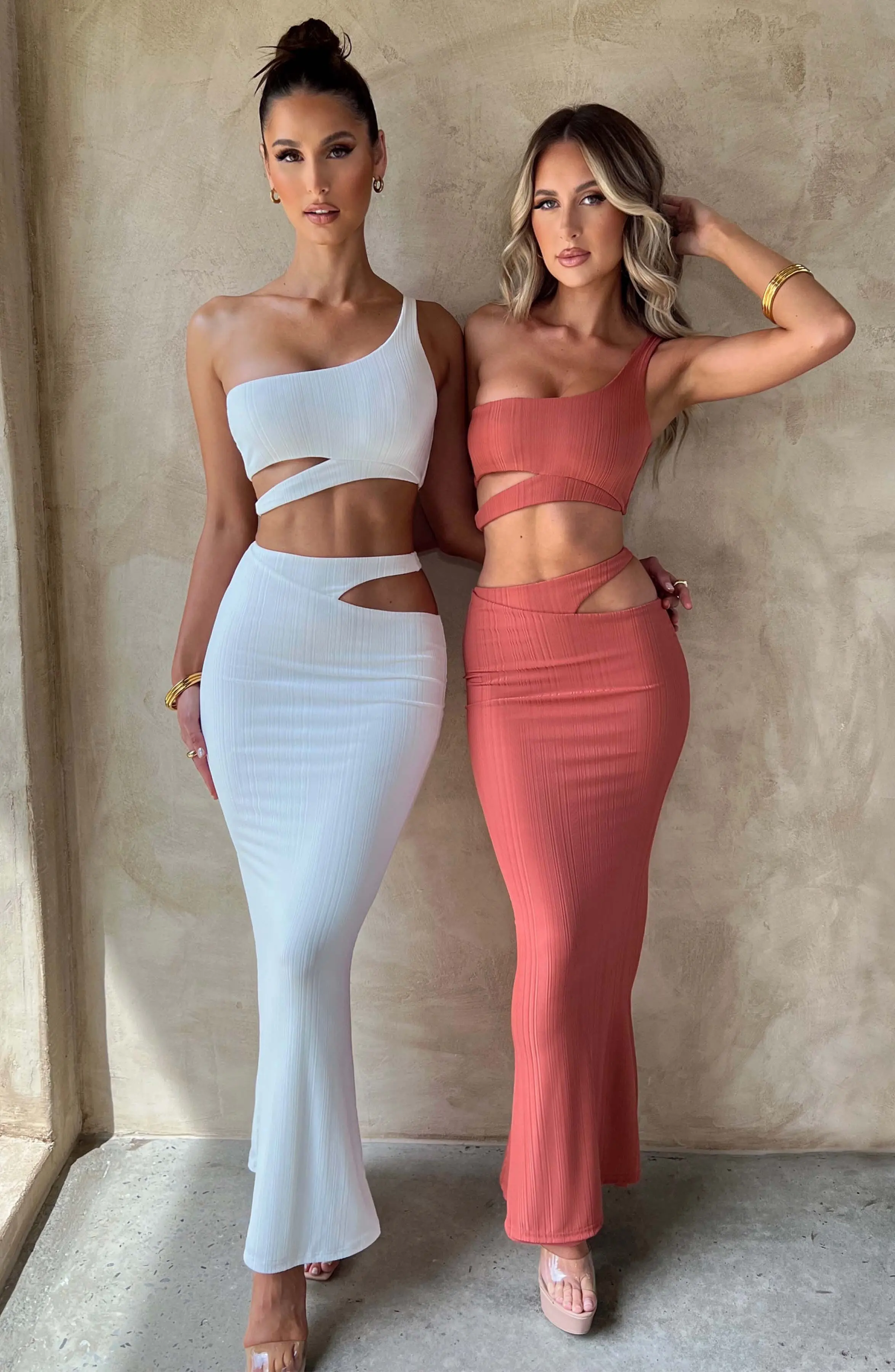 Kaela Maxi Skirt - Rust - Image 3
