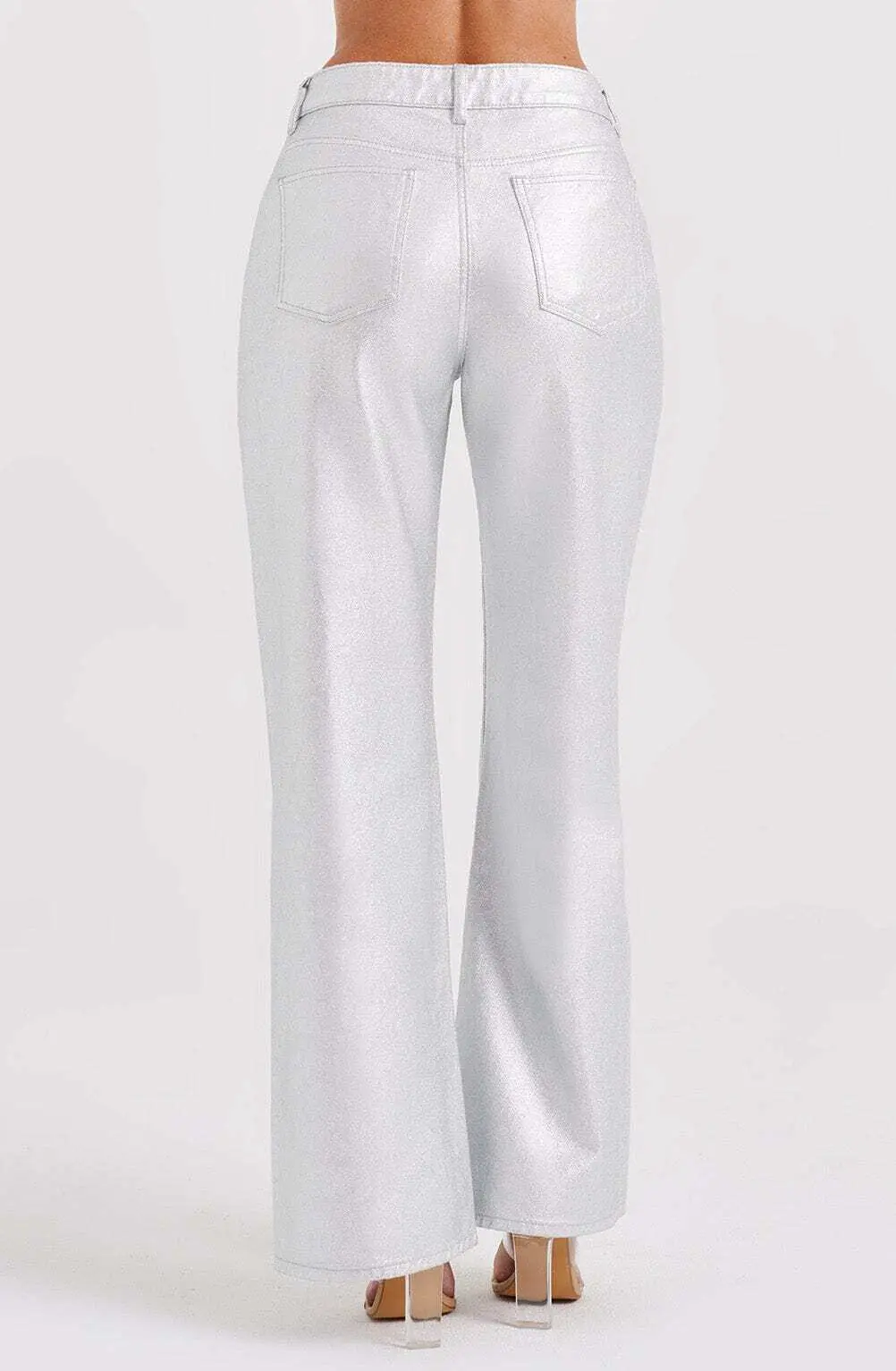 Cassidy Pant - Silver - Image 15
