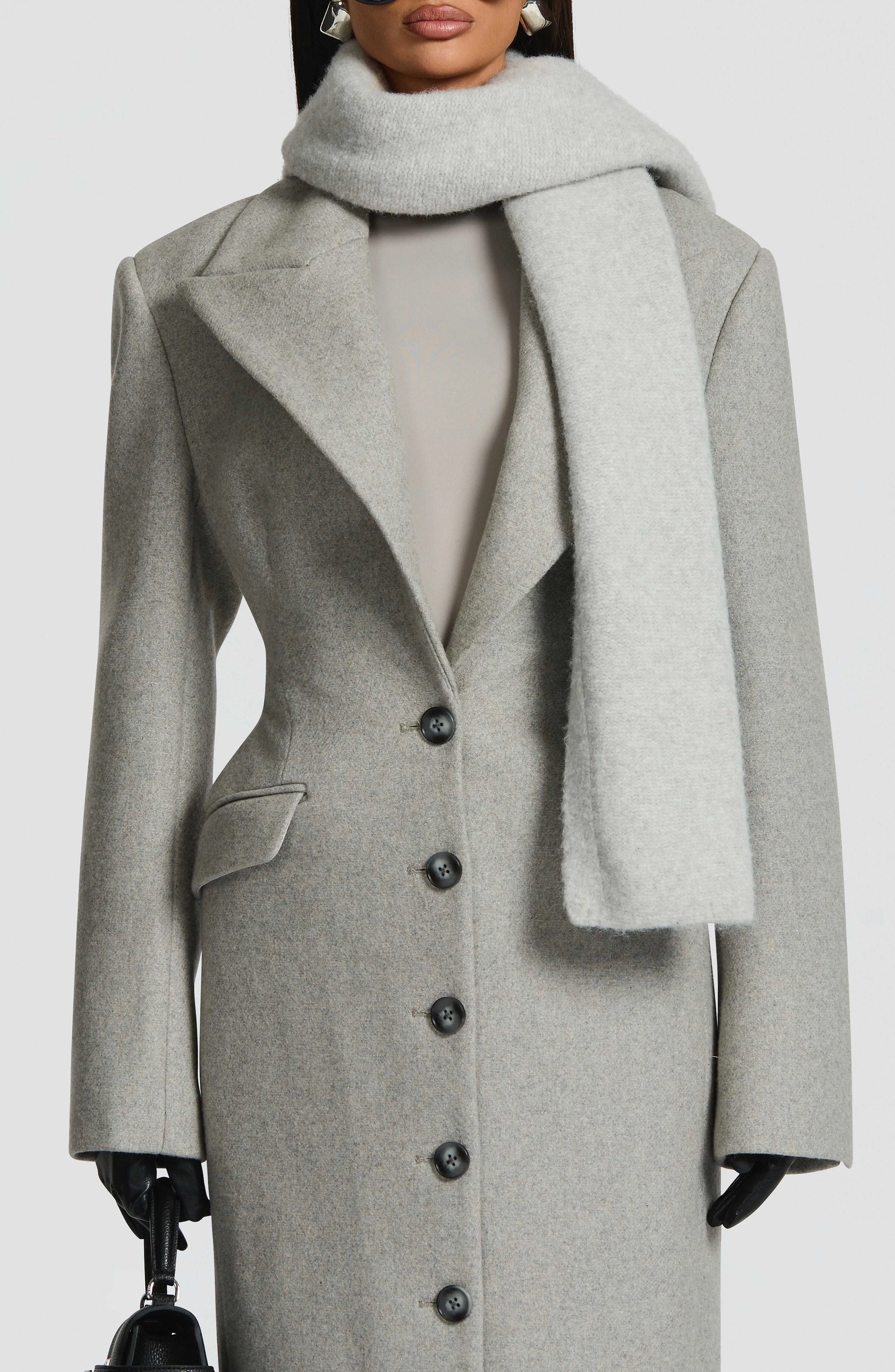 Jeanie Scarf - Light Grey
