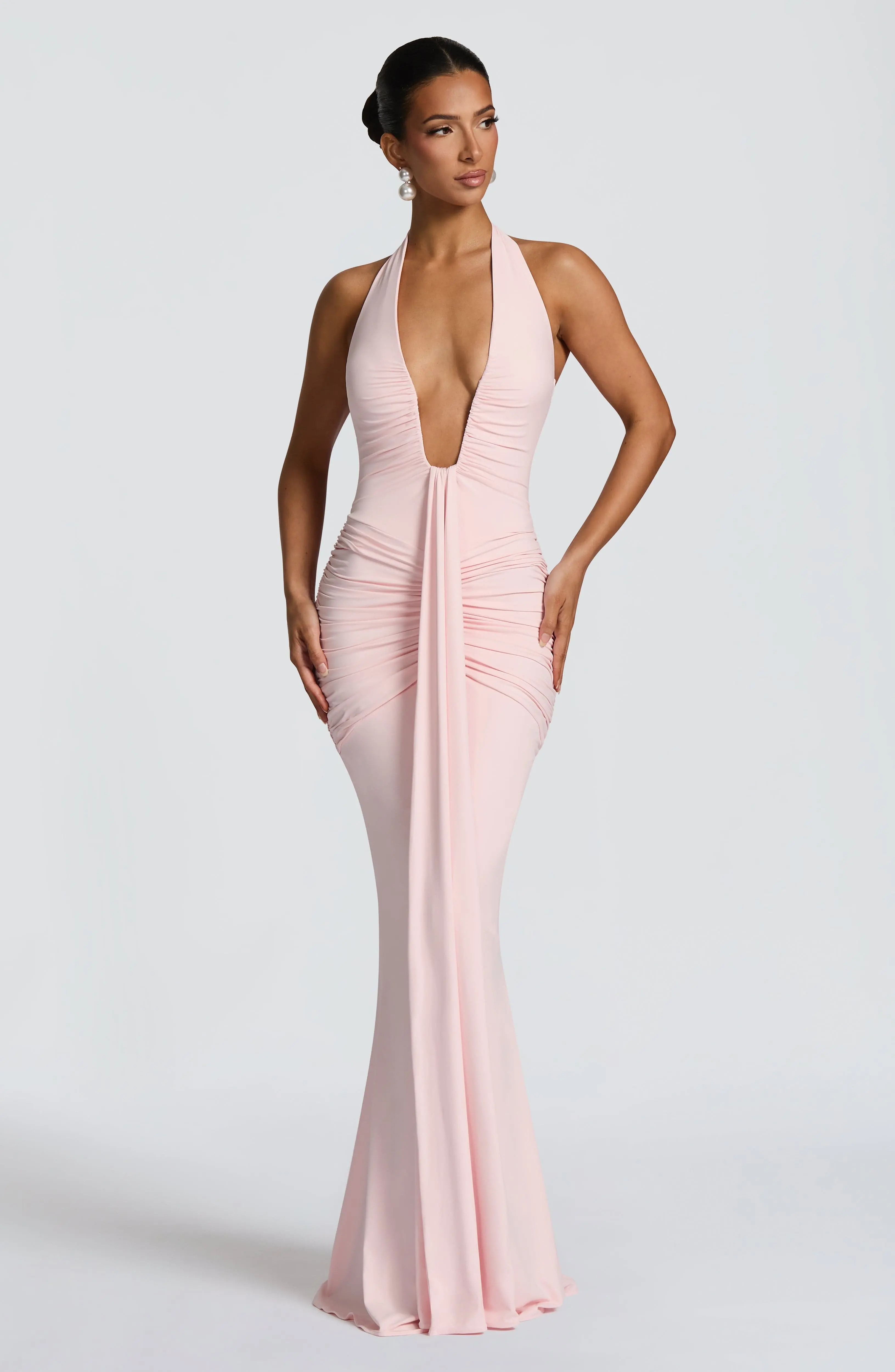 Rosetta Maxi Dress - Blush - Image 6
