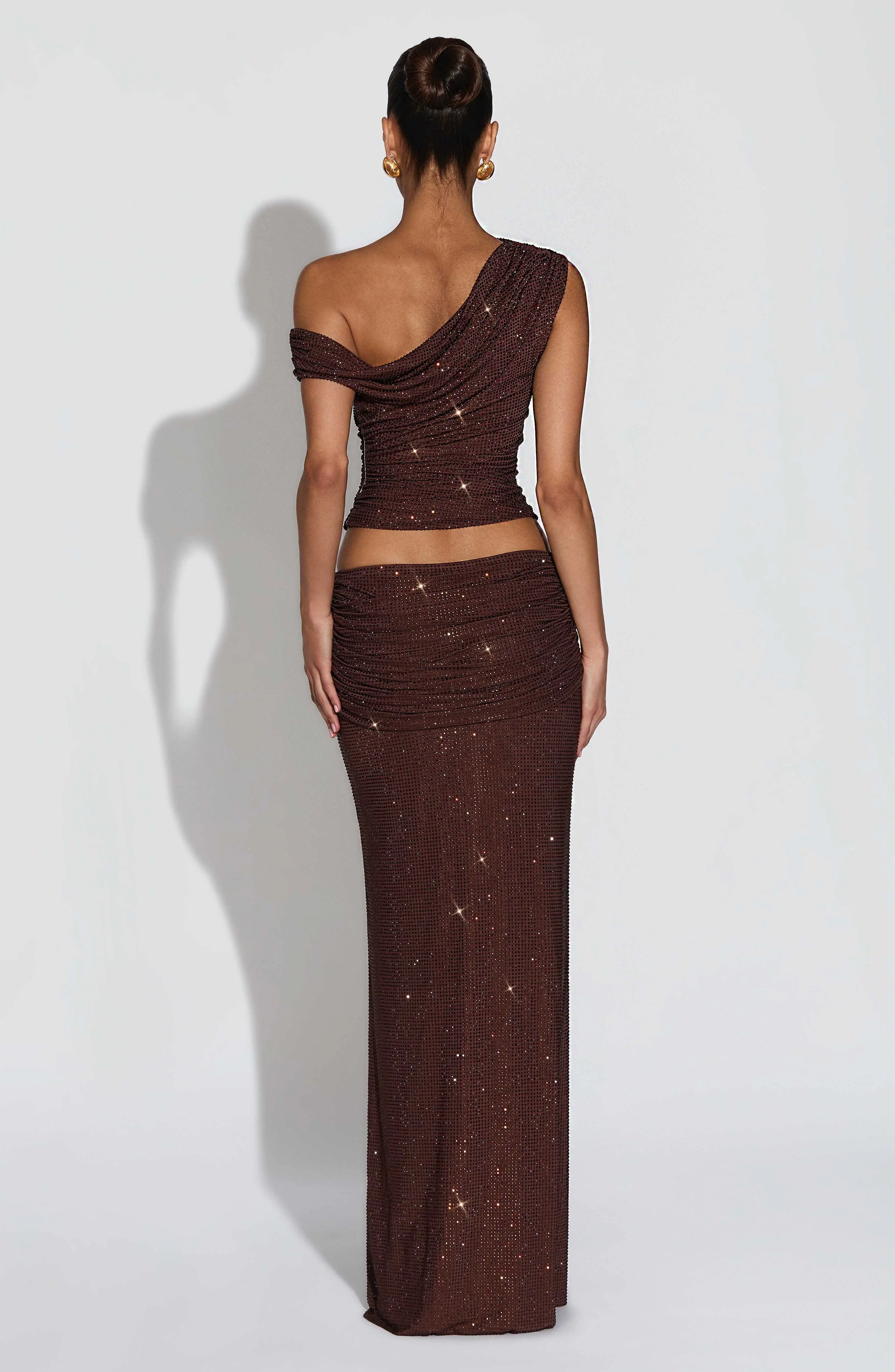 Aveda Top - Plum Brown - Image 2