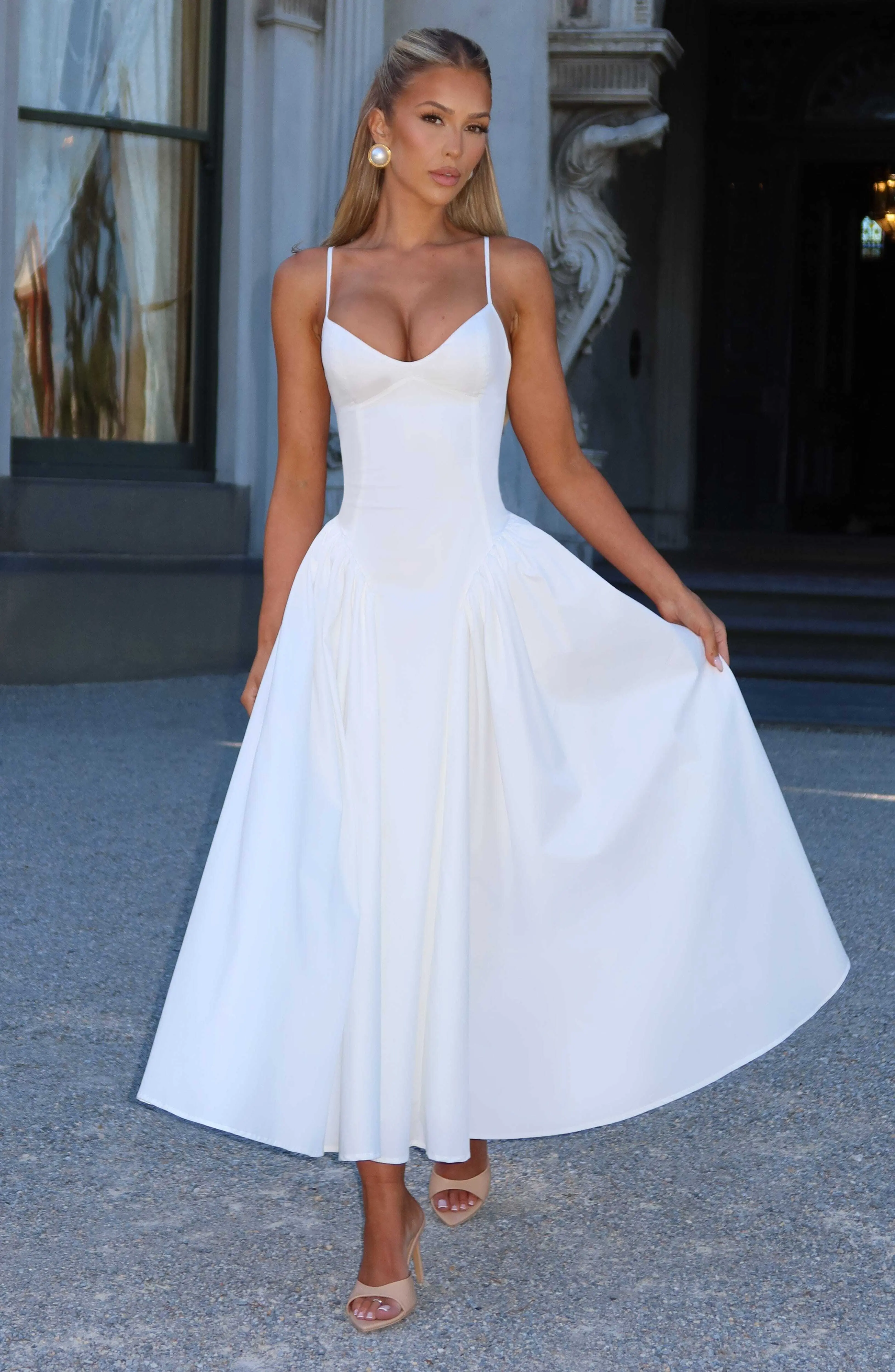 Emerson Midi Dress - Ivory - Image 2
