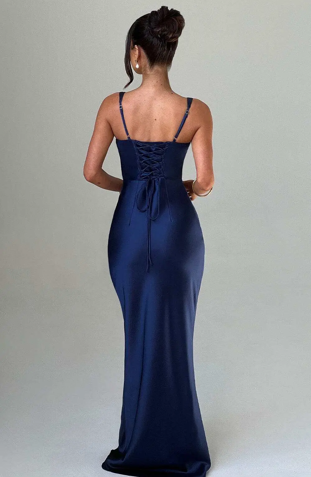 Shae Maxi Dress - Navy - Image 2