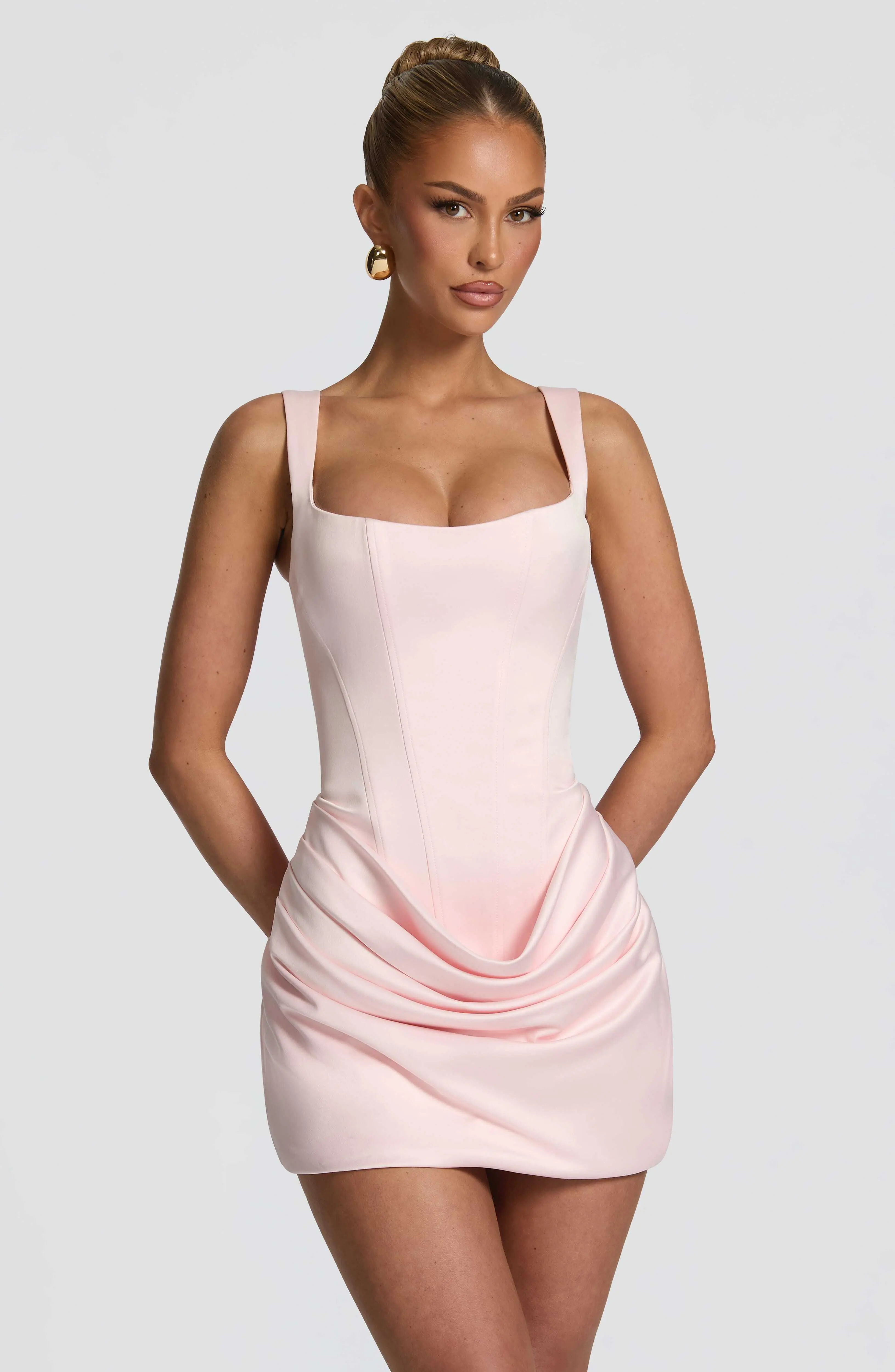 Imogen Mini Dress - Blush