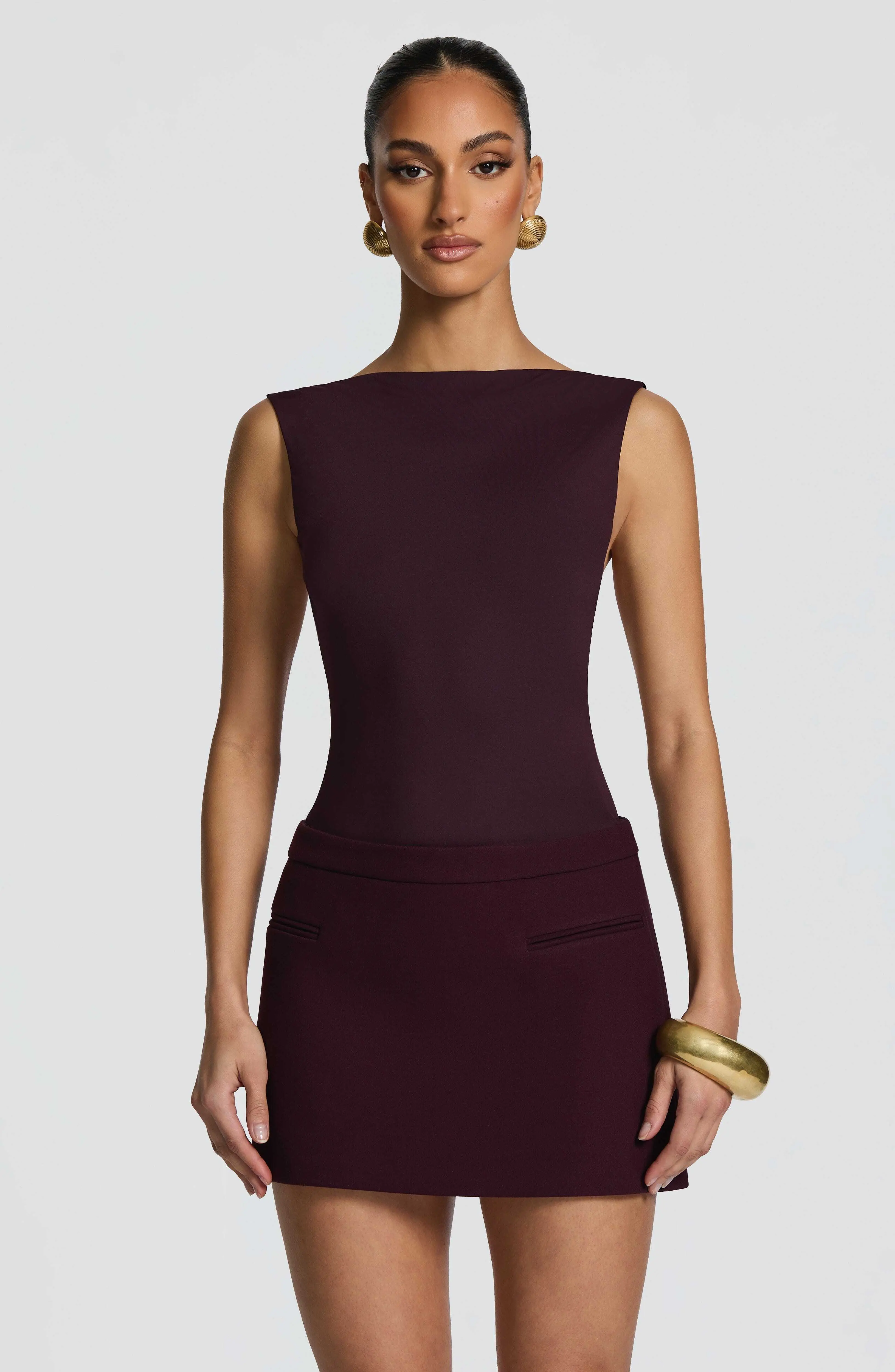 Tori Bodysuit - Plum - Image 4