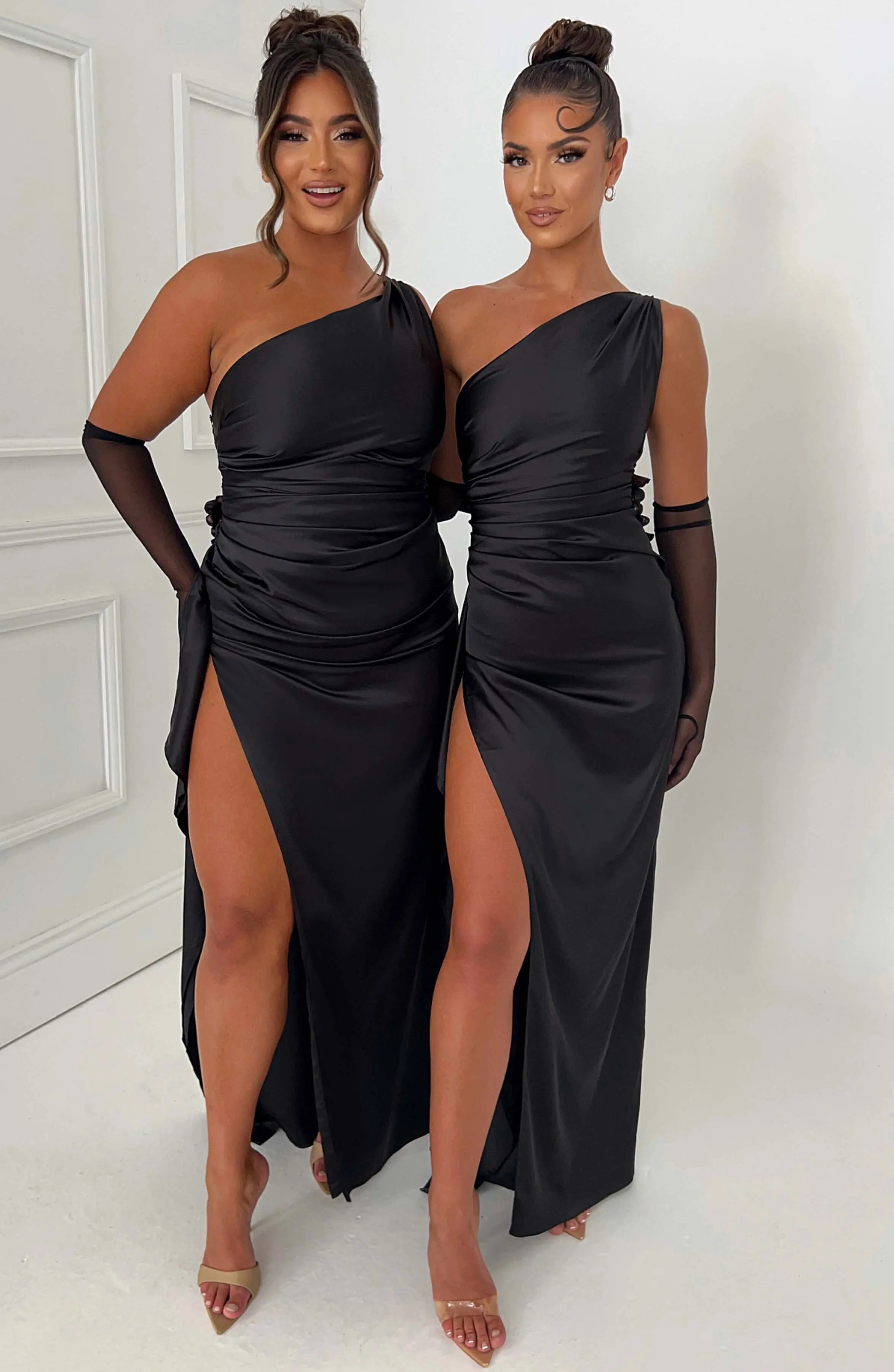 Ariel Maxi Dress - Black - Image 10