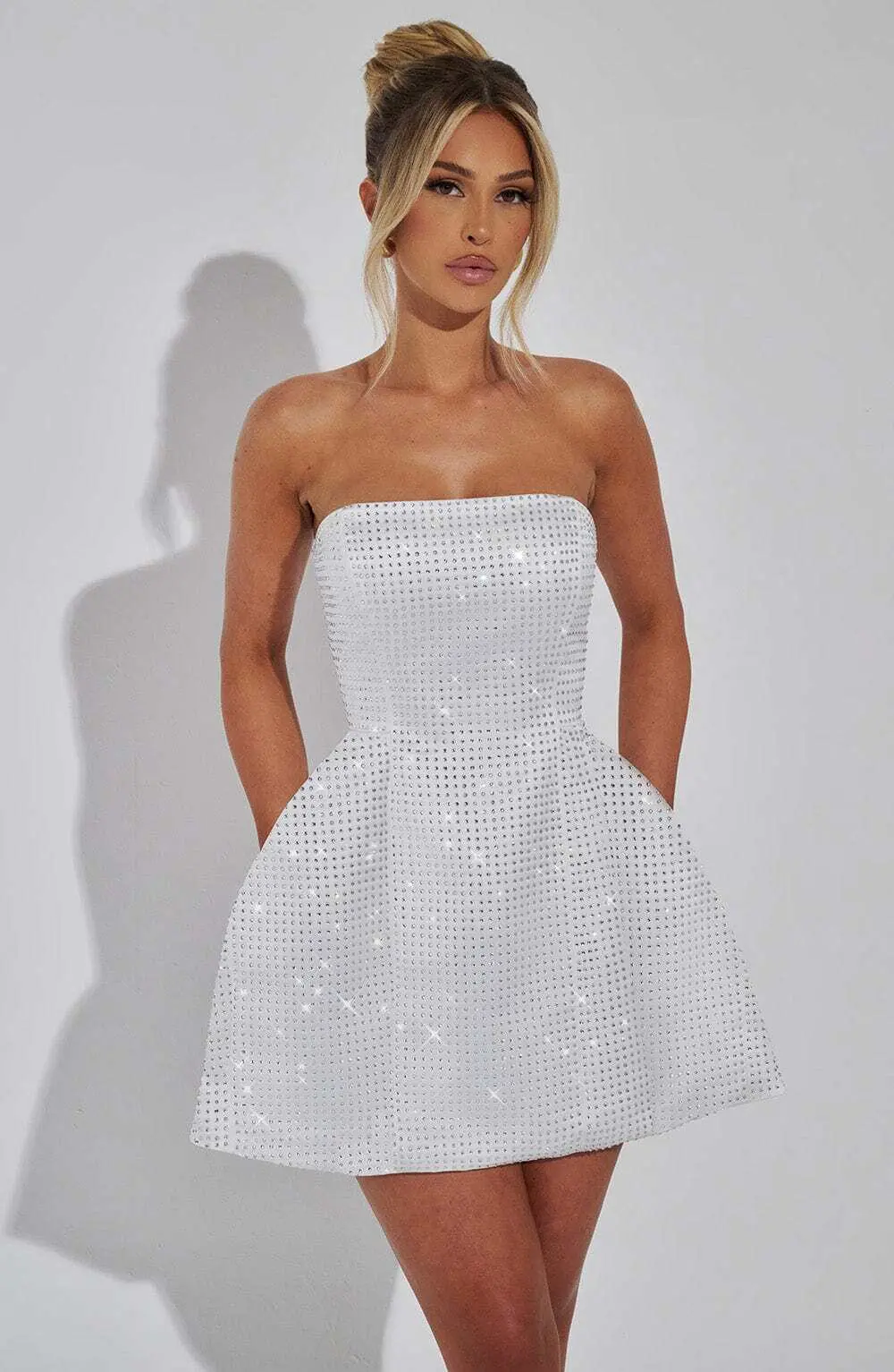 Paloma Mini Dress - Ivory