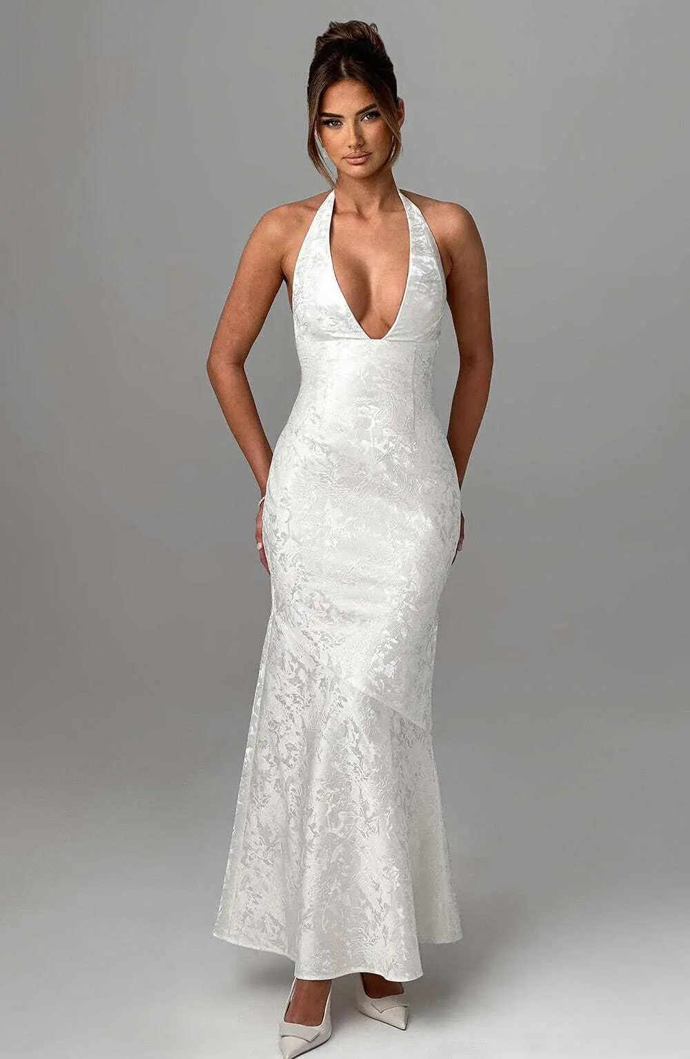 Josephine Maxi Dress - Ivory - Image 3