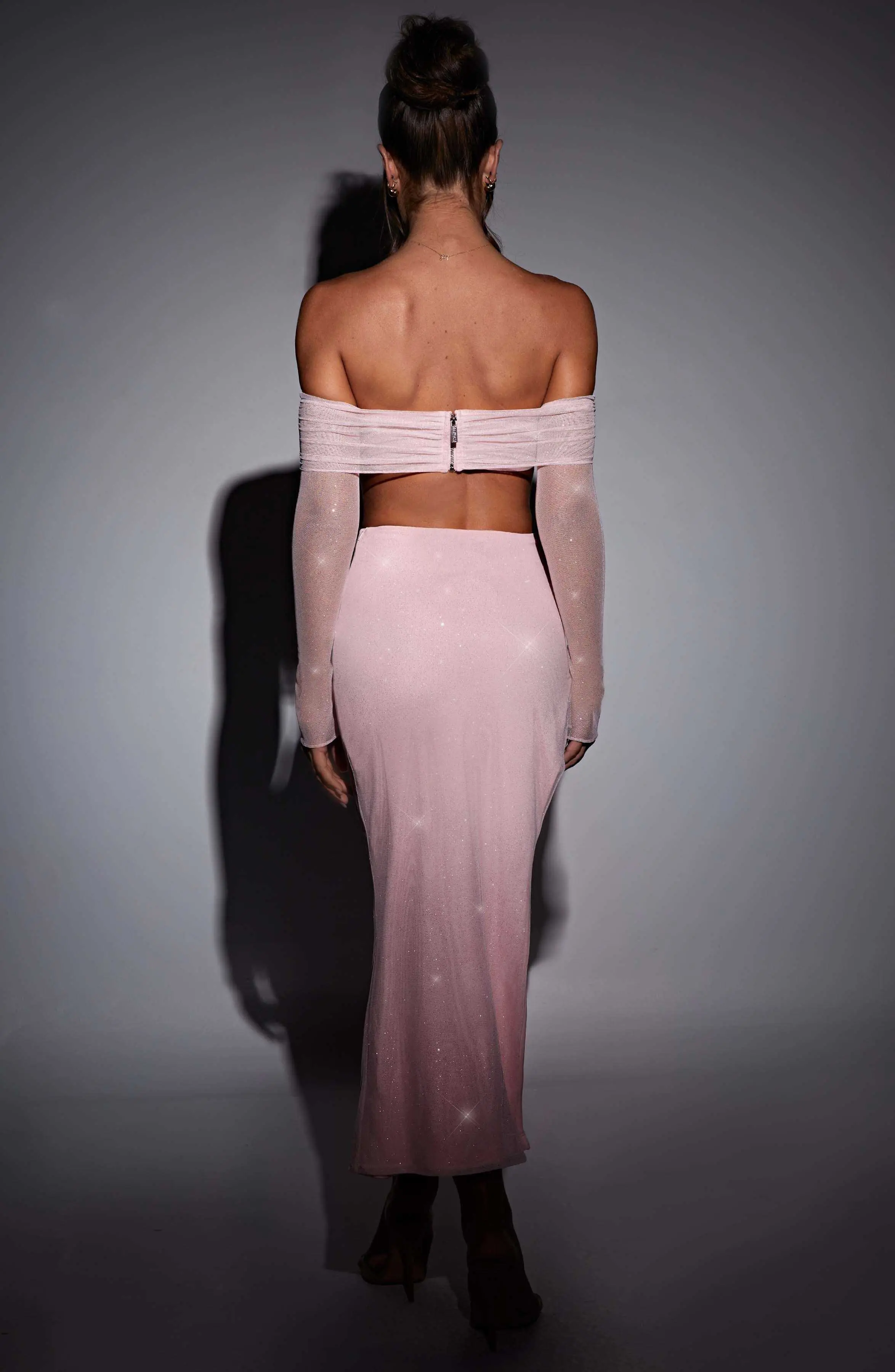 Jana Maxi Skirt - Pink Sparkle - Image 2
