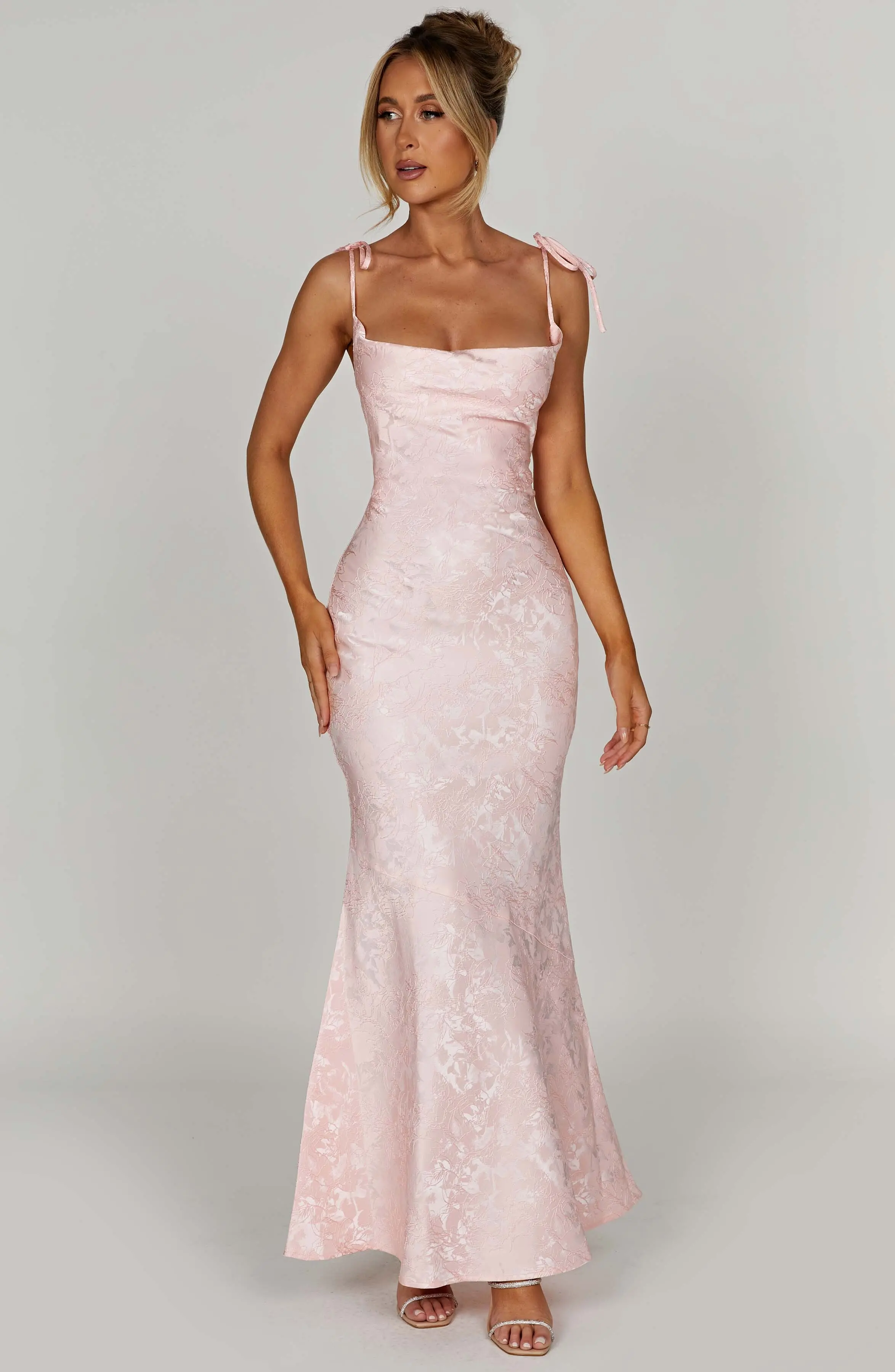 Whitney Maxi Dress - Blush - Image 6