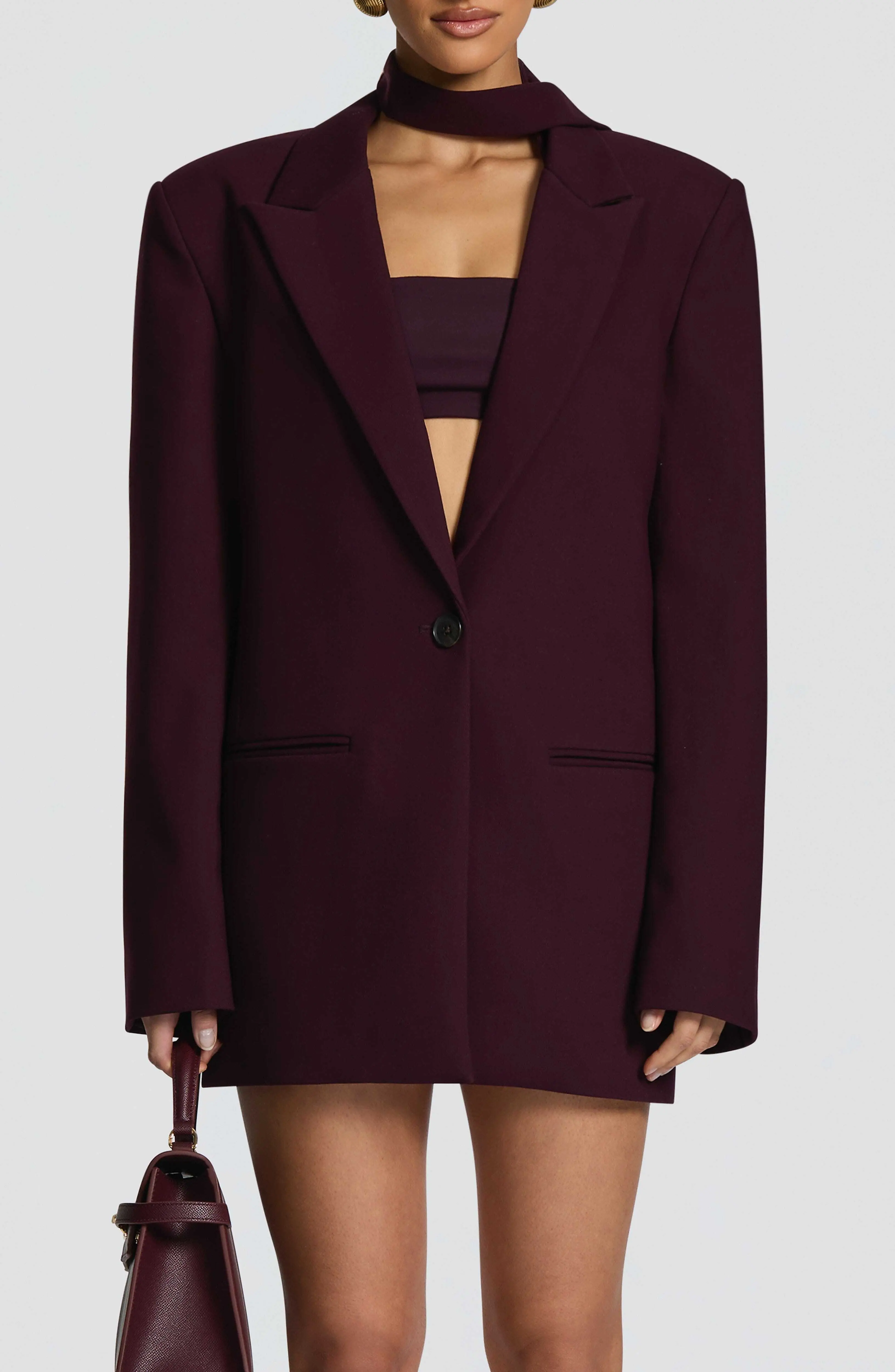 Vinnie Scarf - Plum