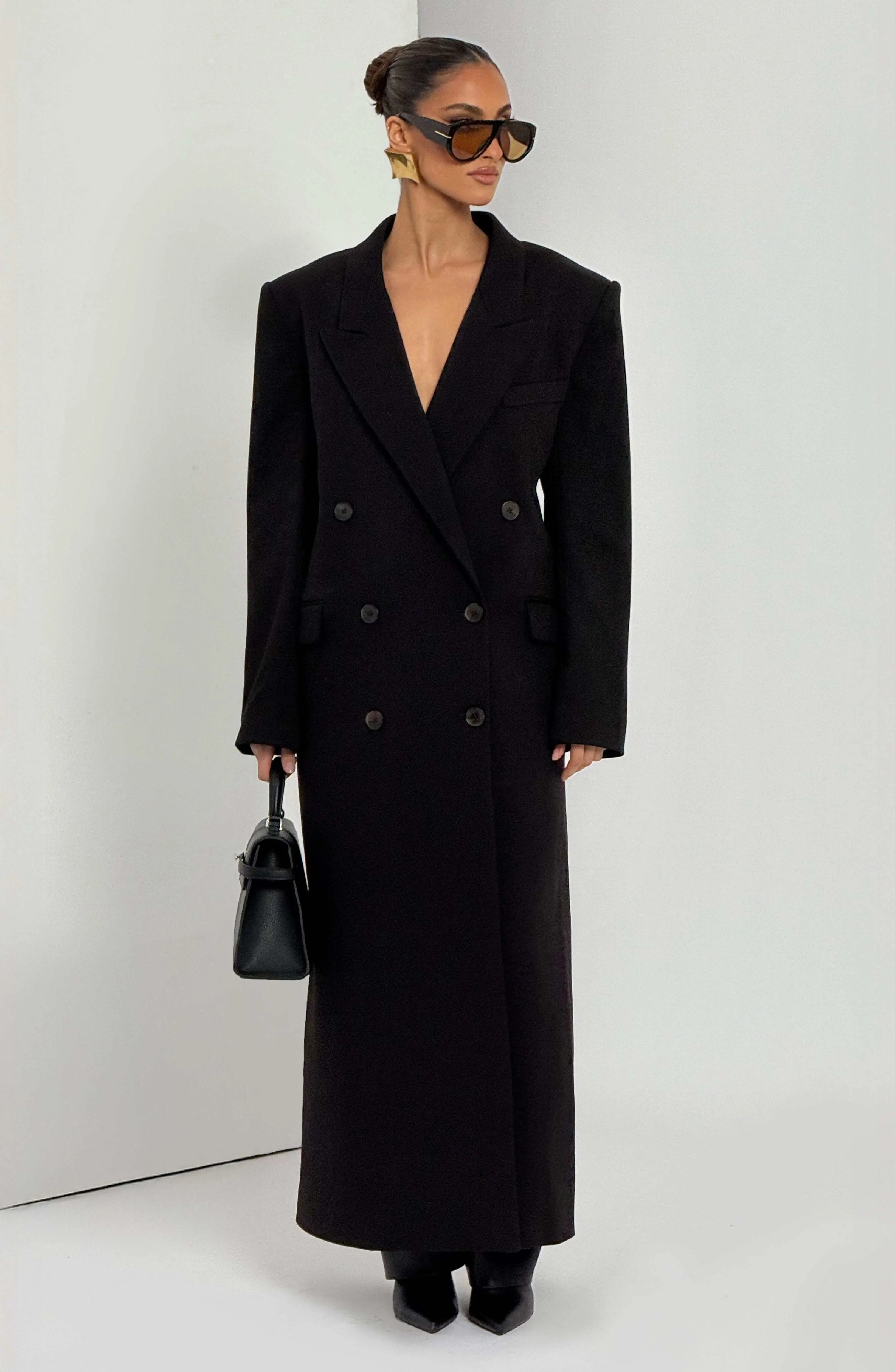 Michelle Coat - Black - Image 8
