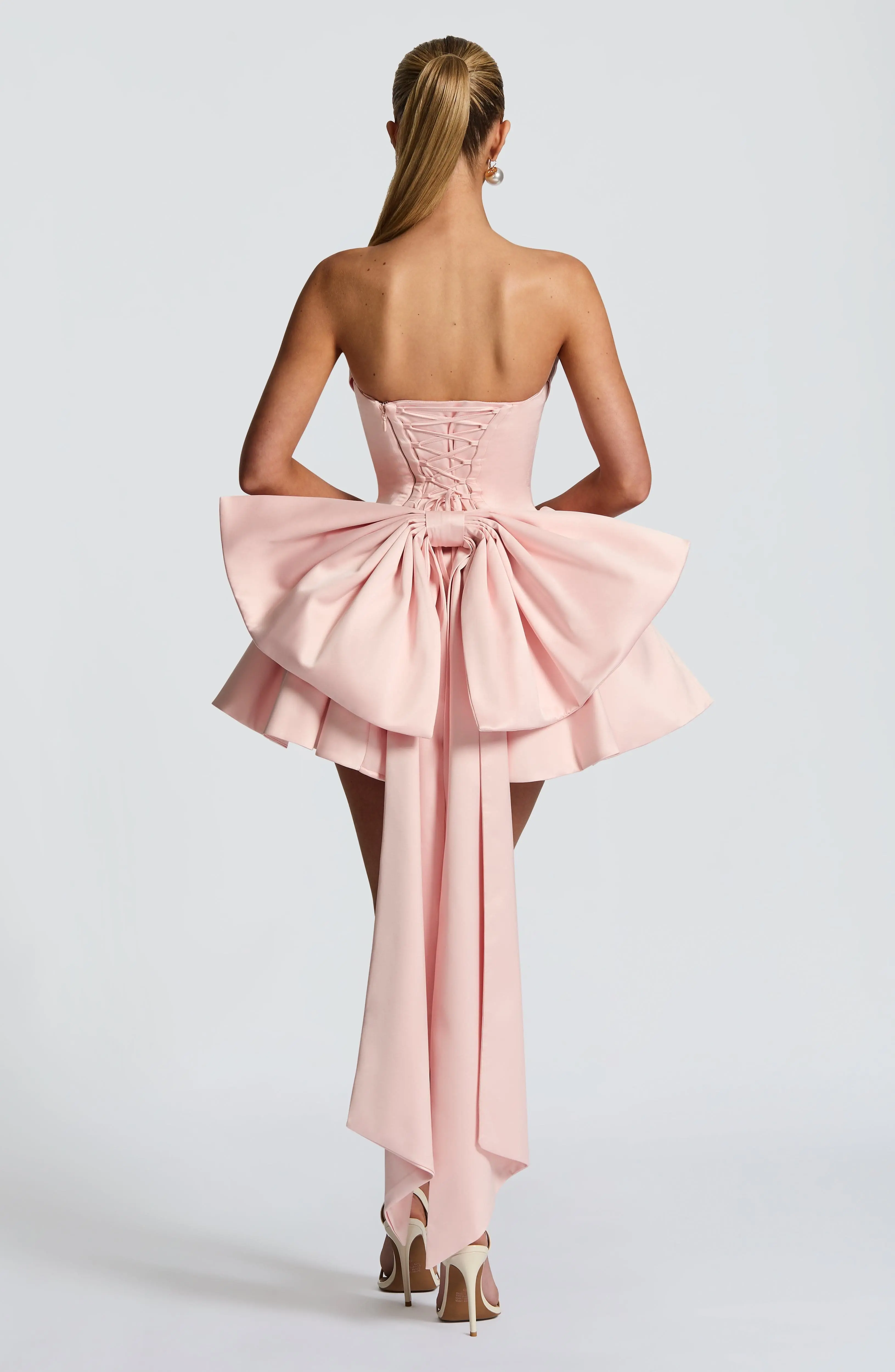 Trinity Mini Dress - Blush - Image 2