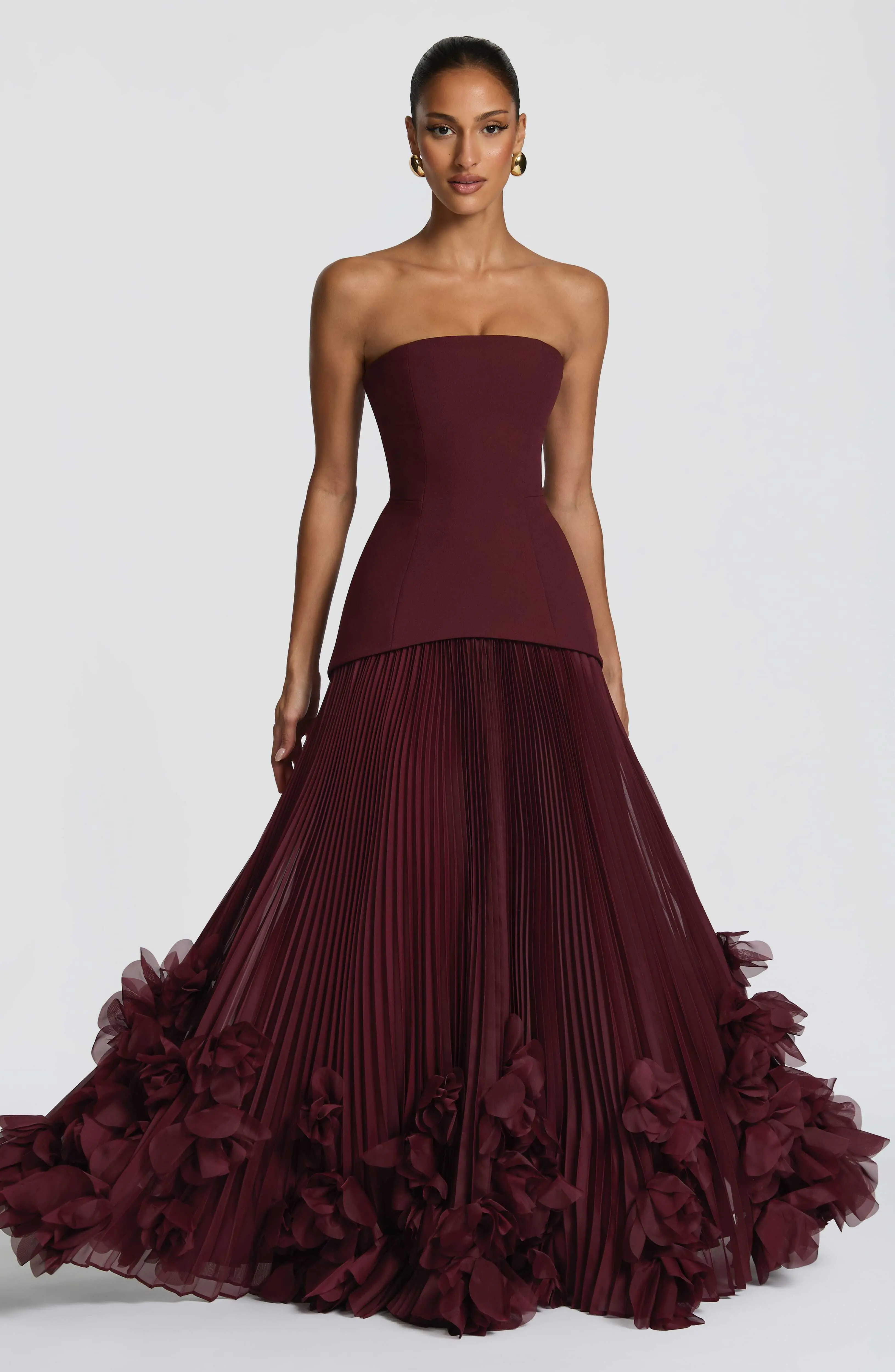 Seraphina Gown - Cherry Lacquer - Image 4