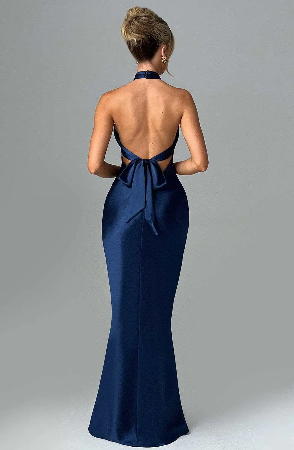 Dimitra Maxi Dress - Navy - Image 2
