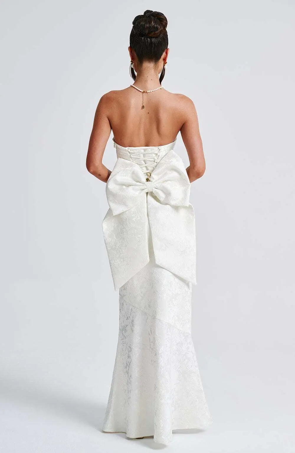 Felicity Maxi Dress - Ivory - Image 5