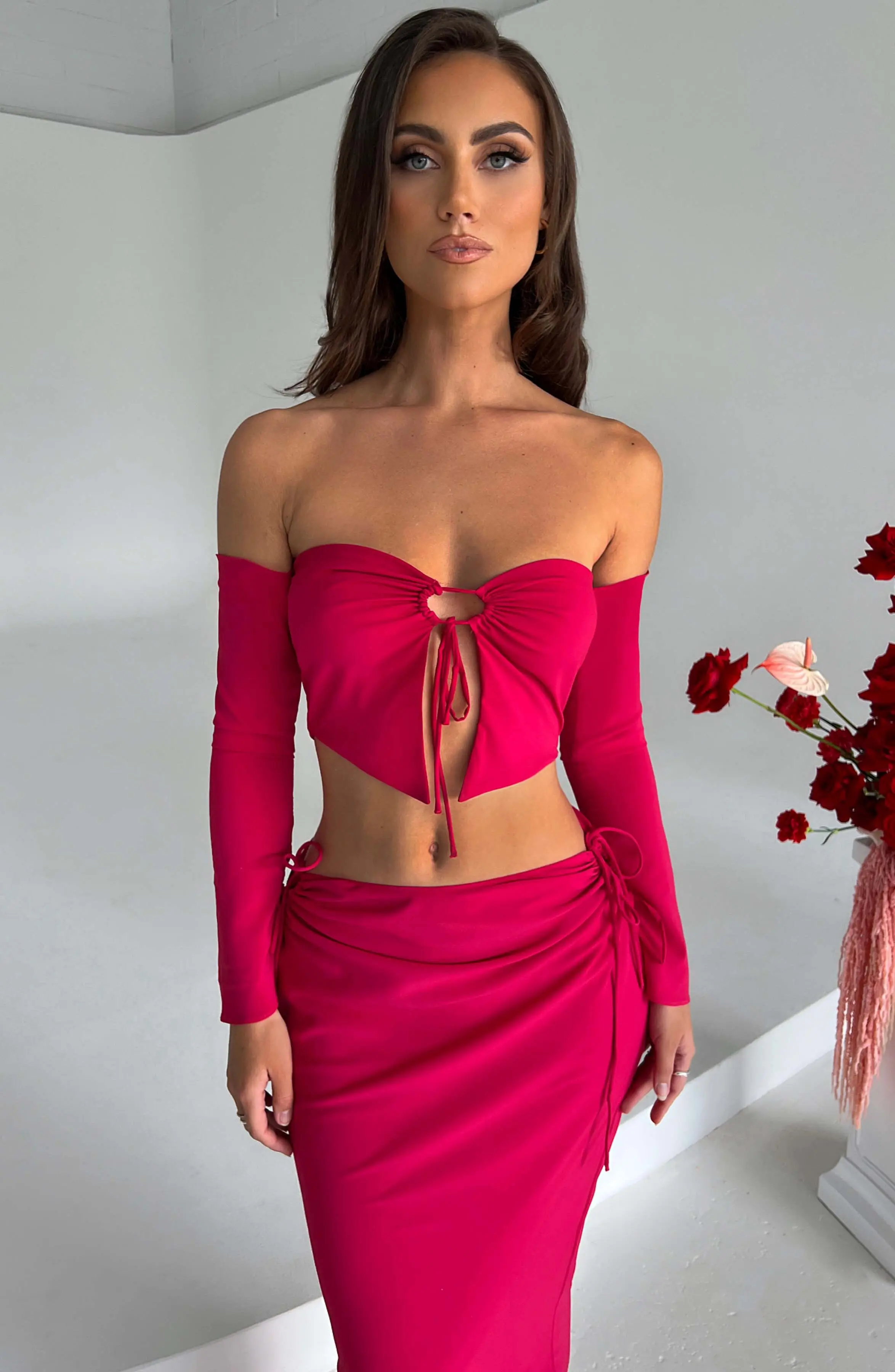 Tana Maxi Skirt - Pink - Image 4