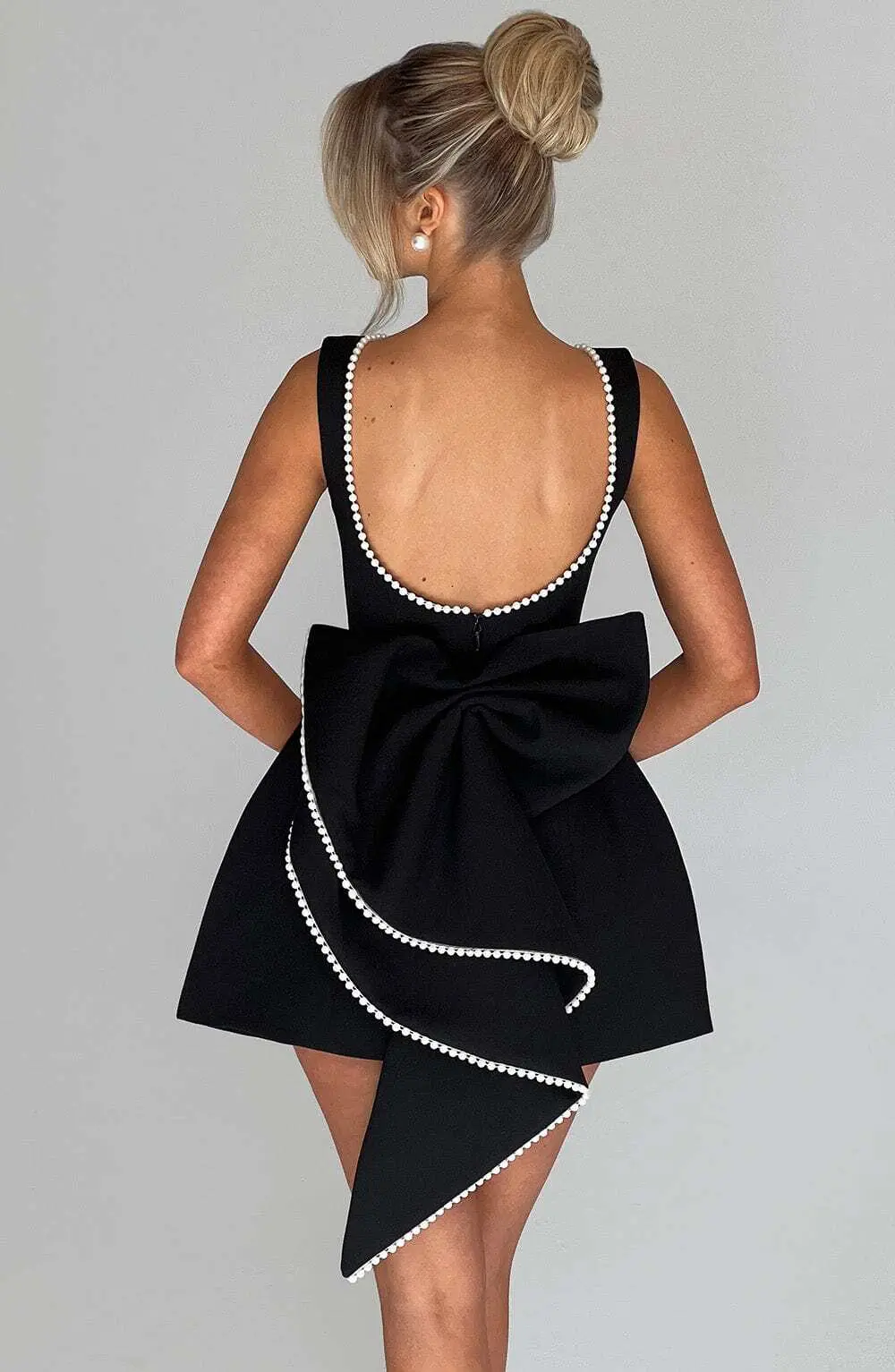 Carrie Mini Dress - Black