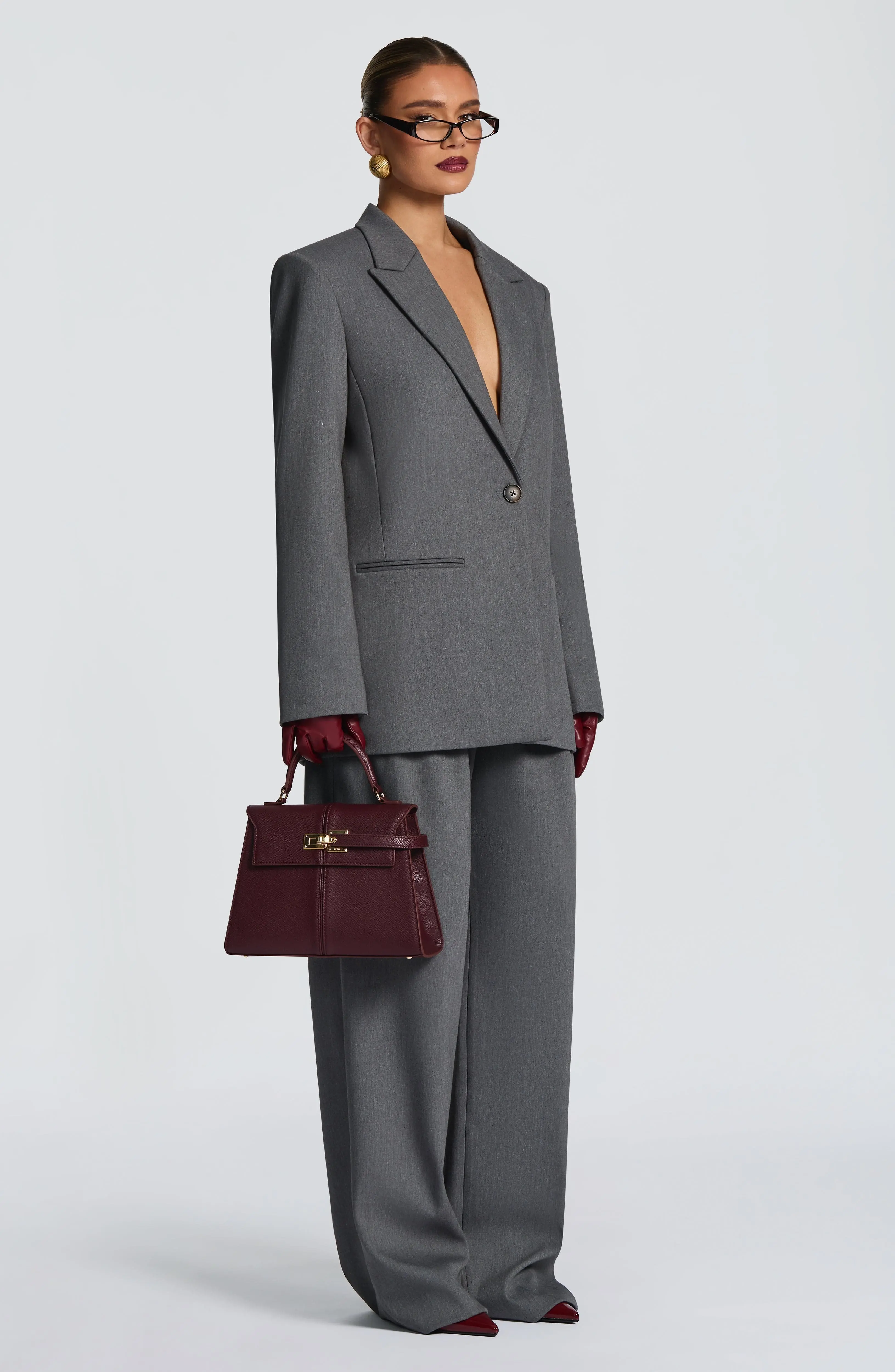 Reece Blazer - Grey Marl - Image 6