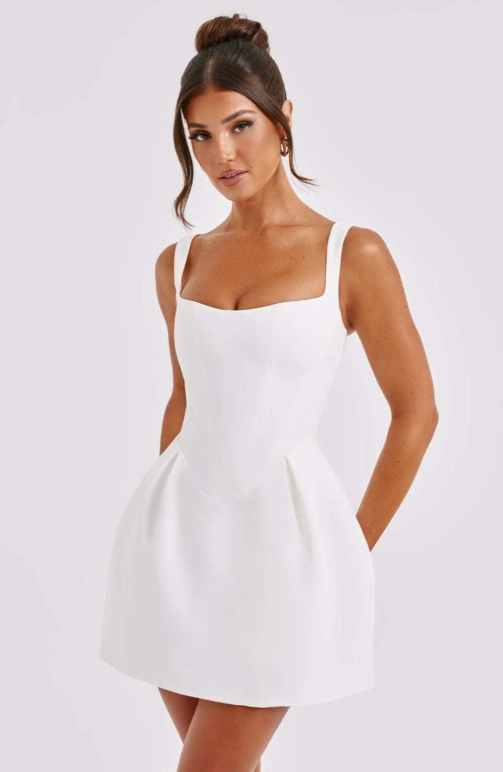 Janiyah Mini Dress - Ivory - Image 5