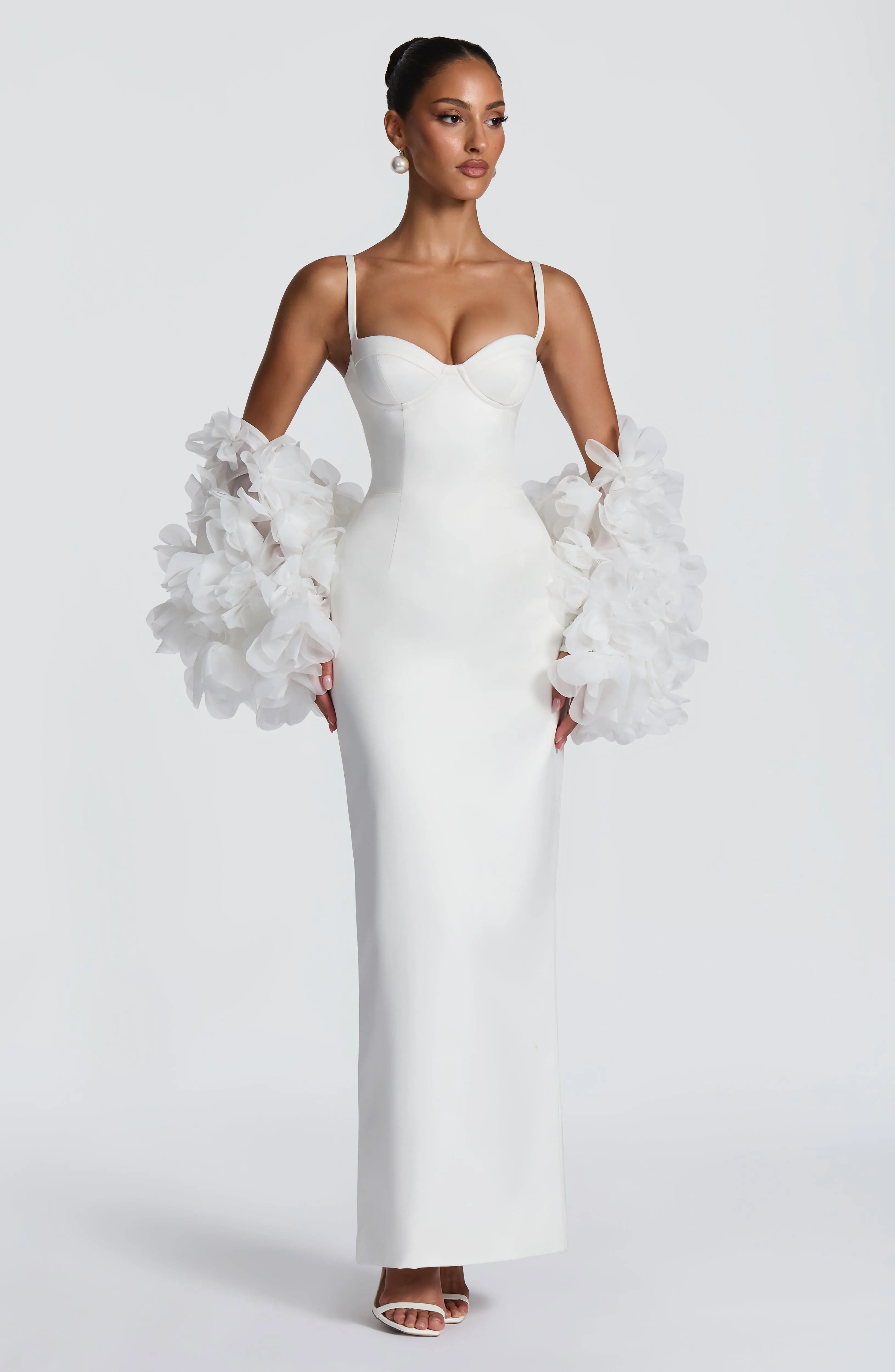 Bennett Maxi Dress - Ivory - Image 11