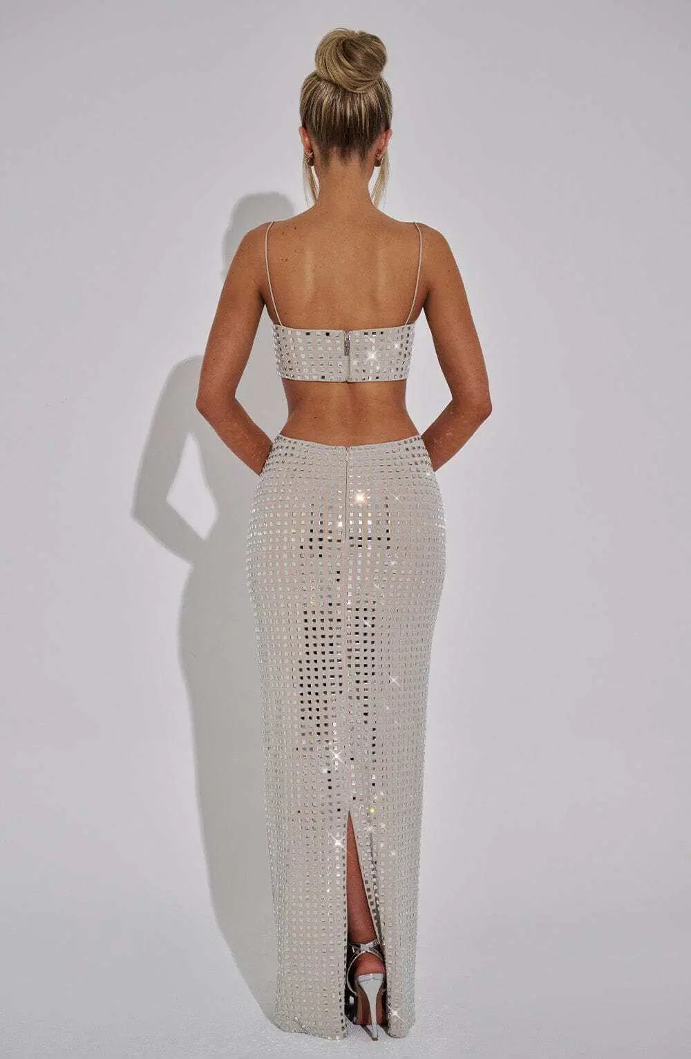 Dimity Maxi Skirt - Nude - Image 5
