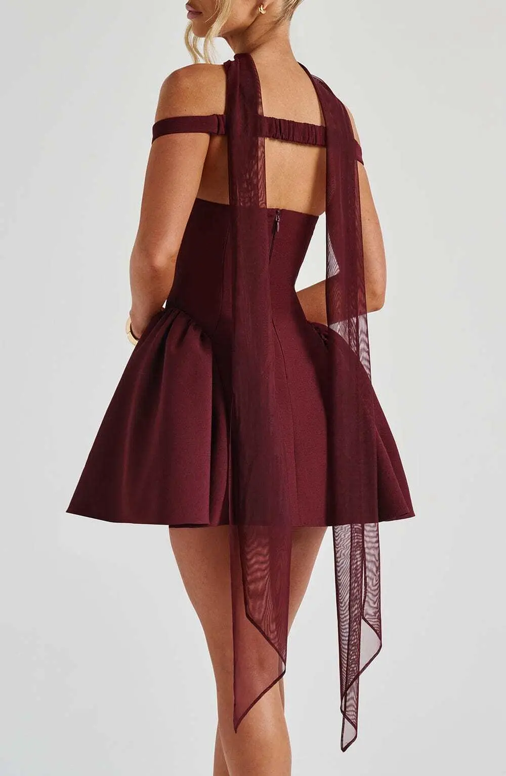 Ayla Scarf - Cherry Lacquer - Image 2