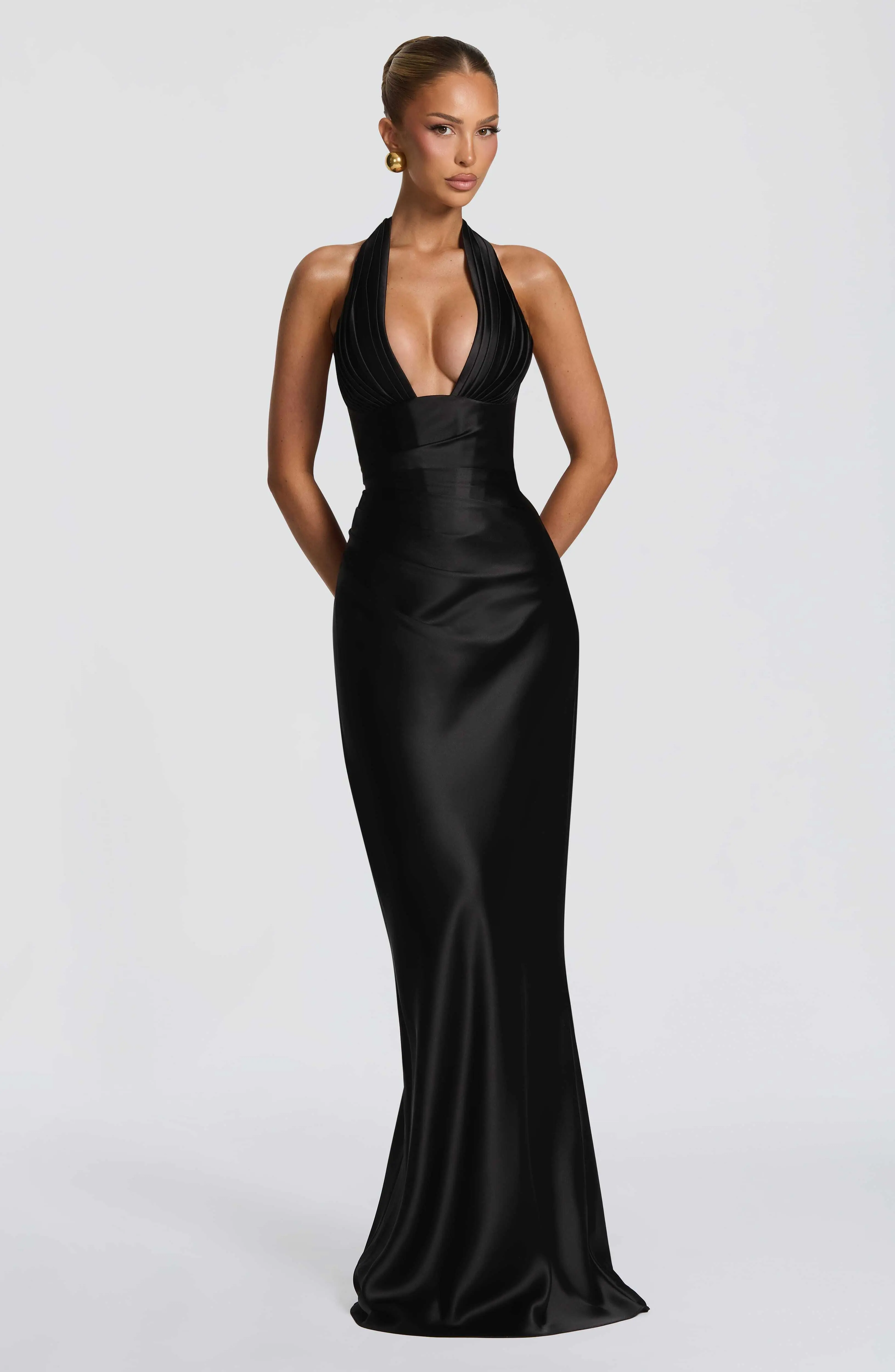 Elowen Maxi Dress - Black