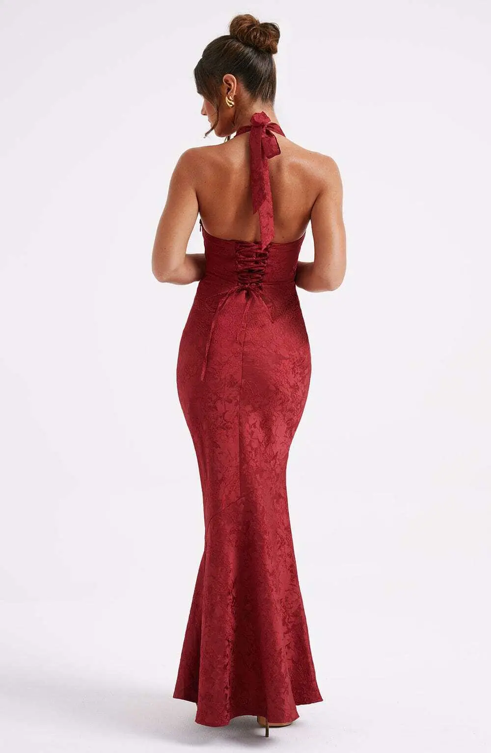 Josephine Maxi Dress - Red - Image 7