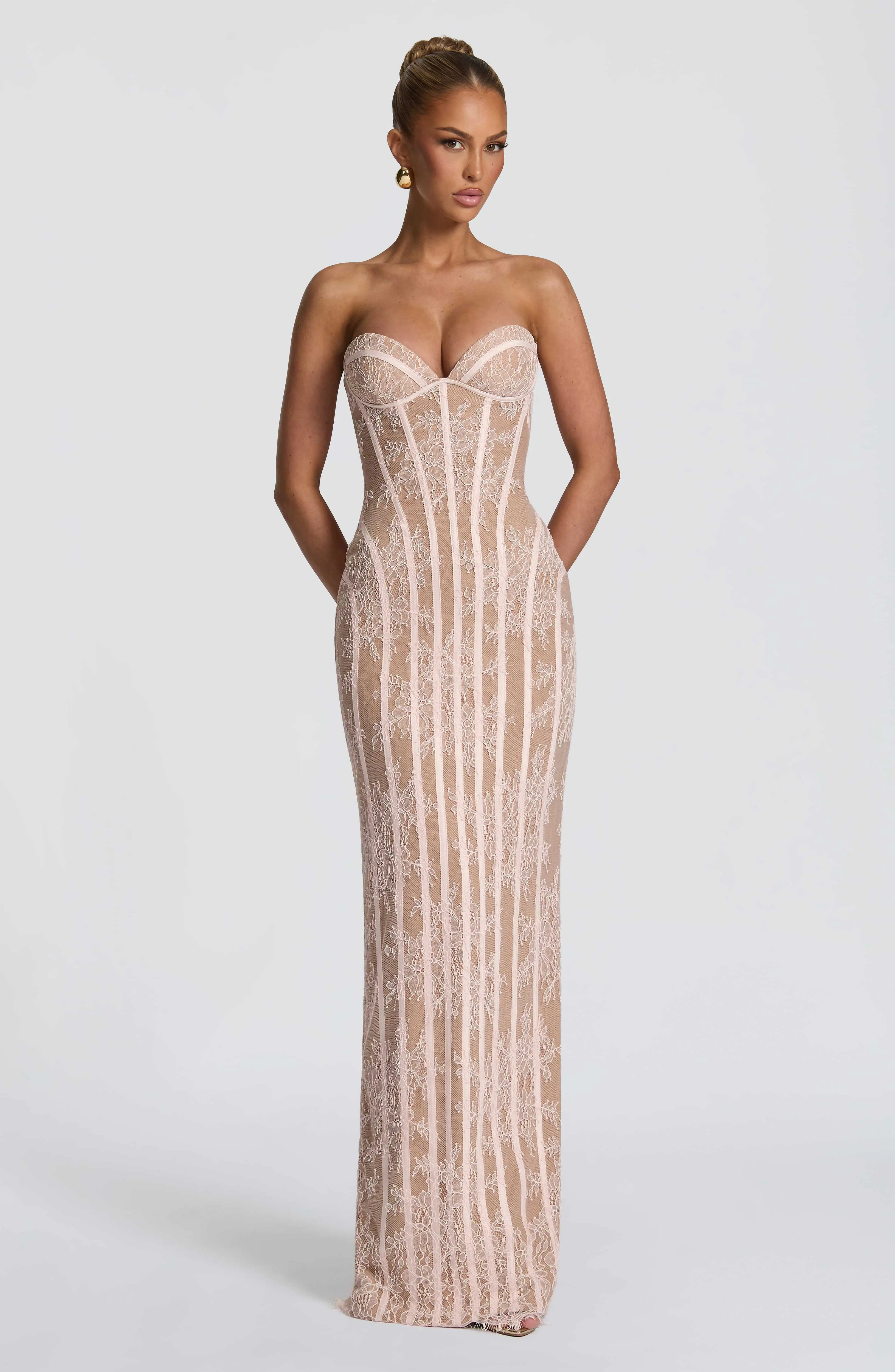 Sian Maxi Dress - Blush