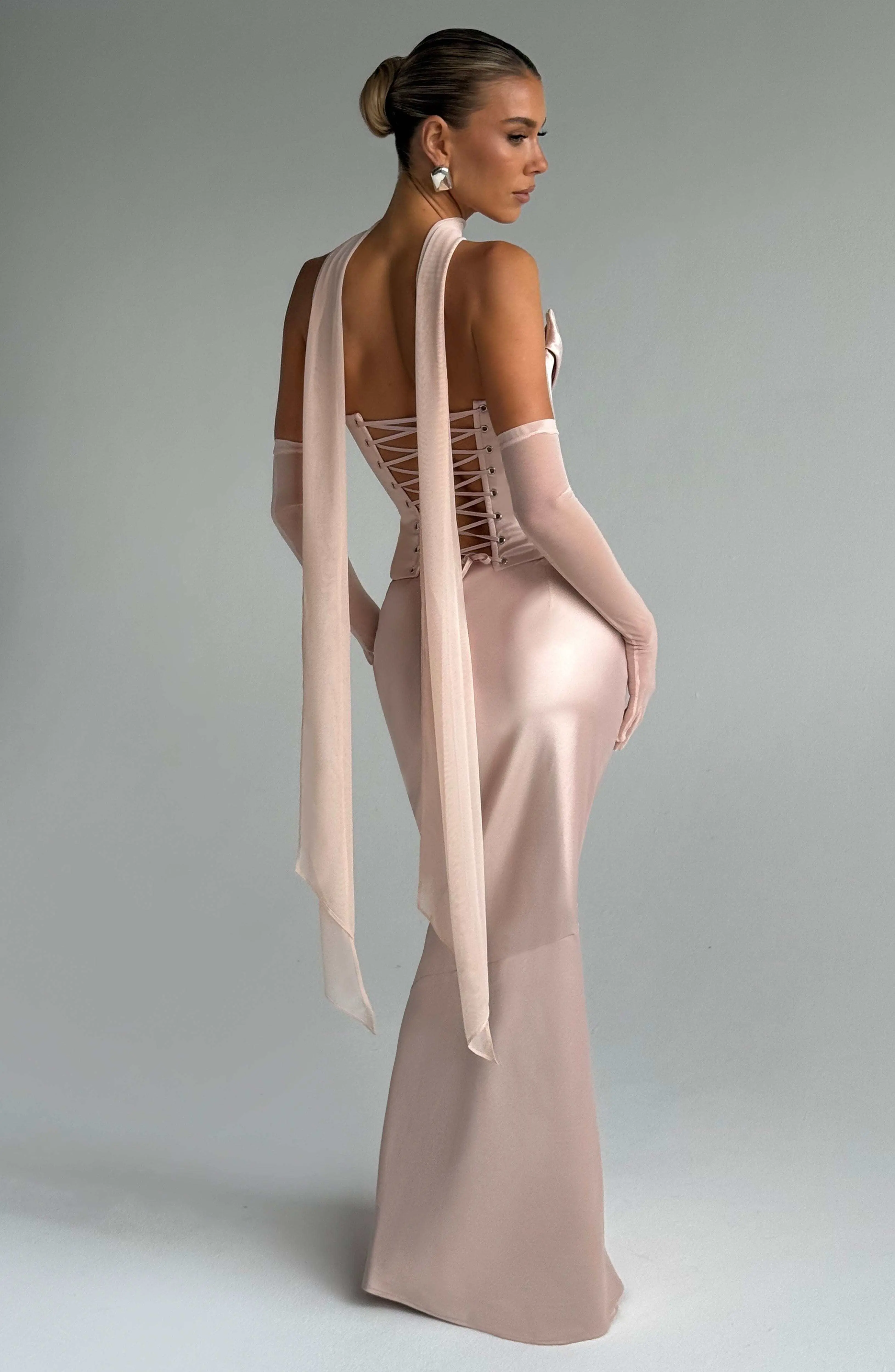 Ayla Scarf - Soft Peach - Image 2