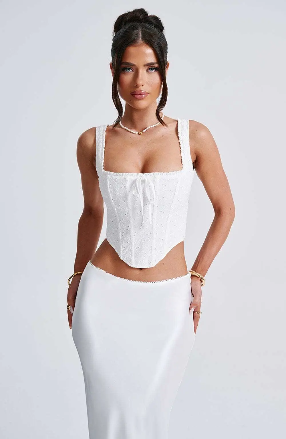 Emory Corset - Ivory - Image 9