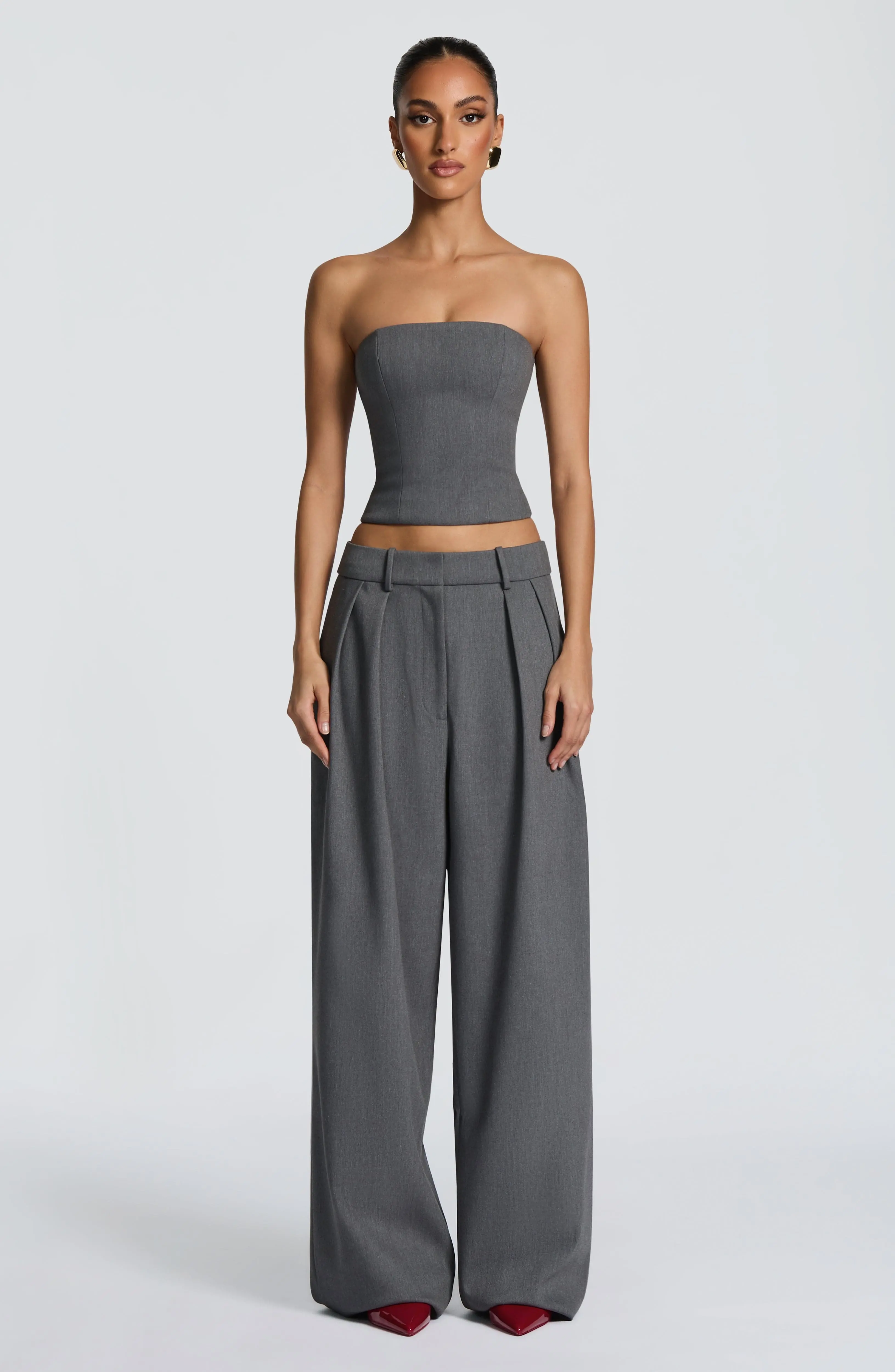 Kerry Top - Grey Marl - Image 3