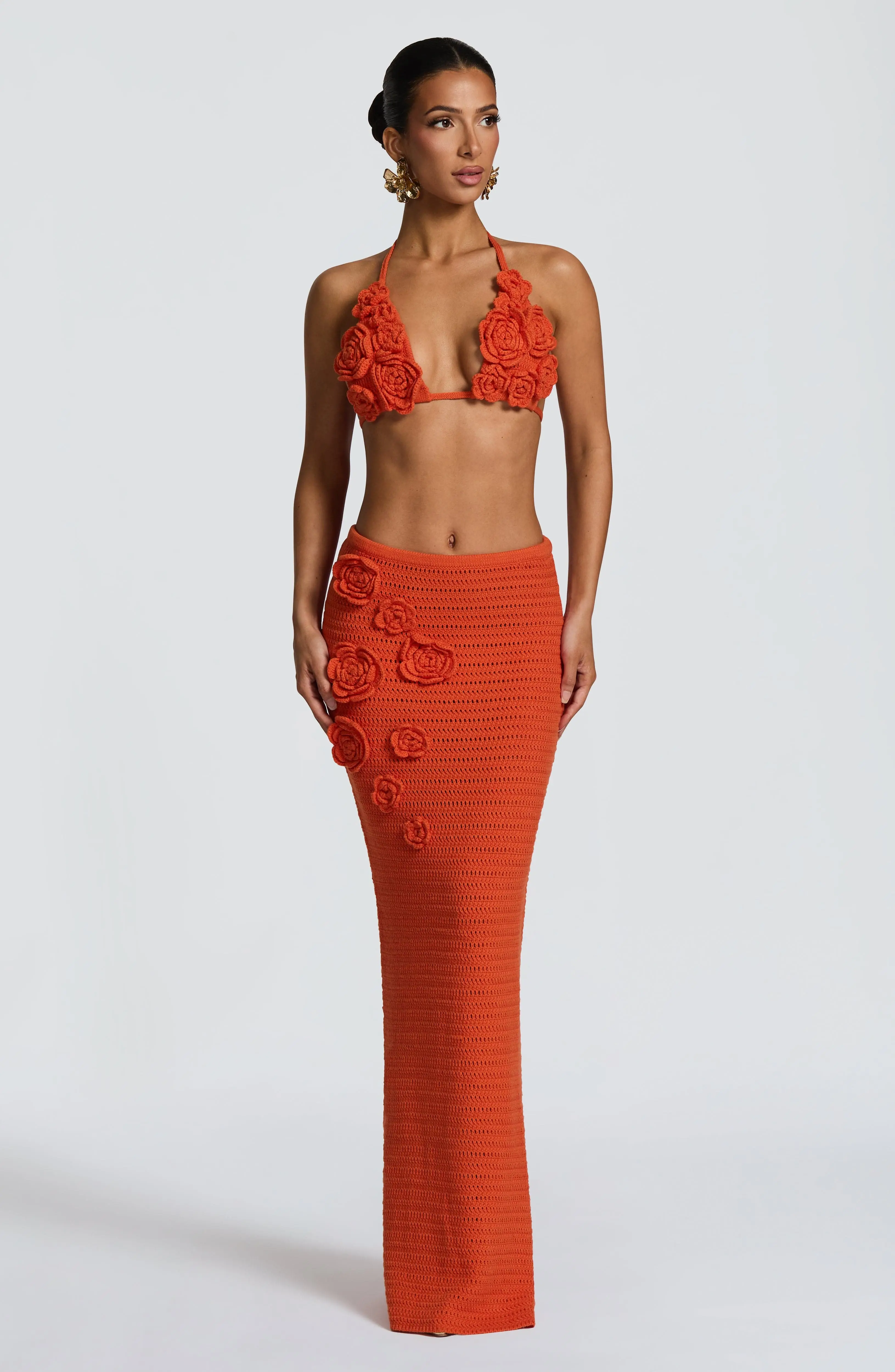 Nerida Top - Orange - Image 7