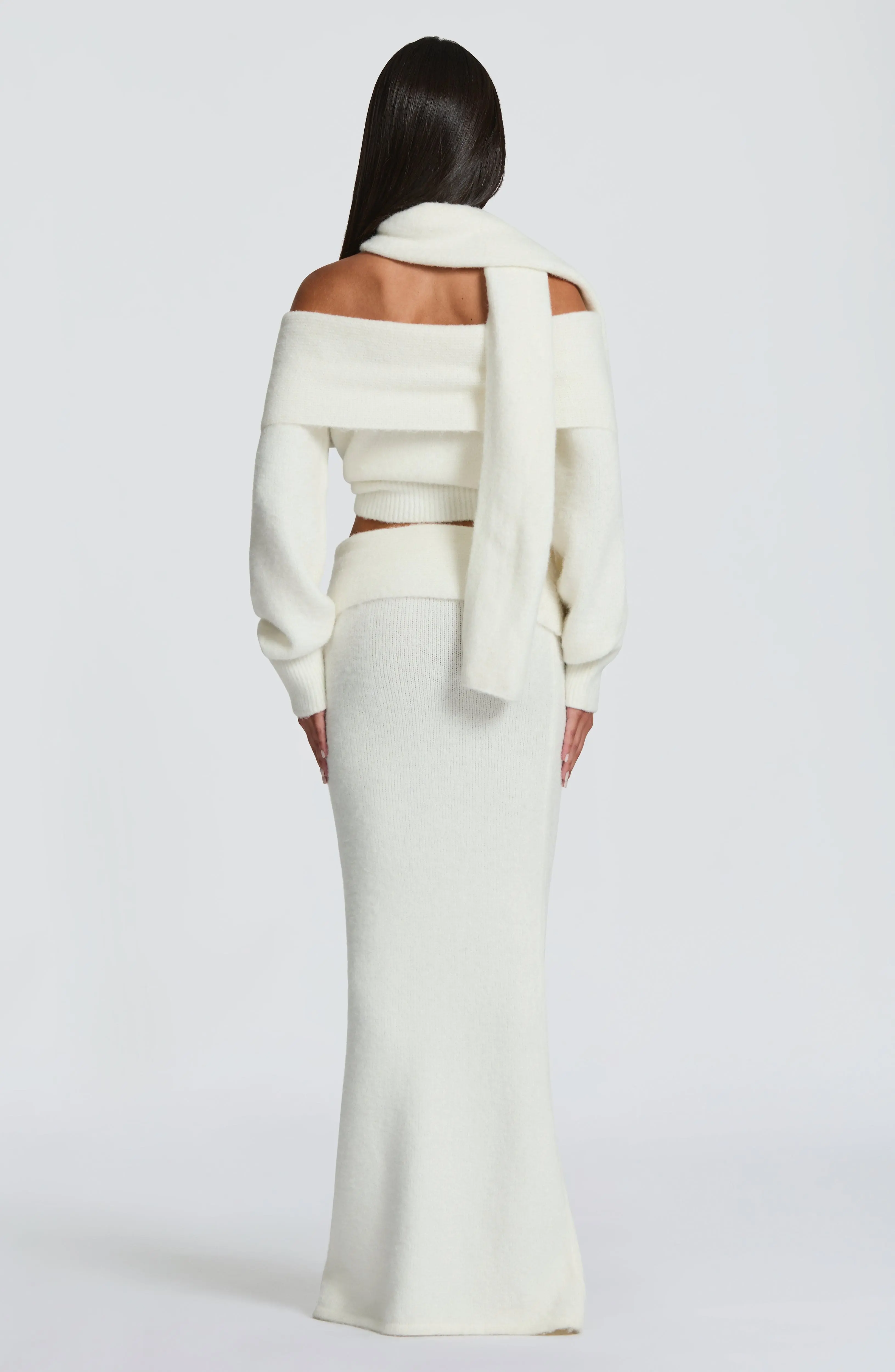 Andie Maxi Skirt - Ivory - Image 3
