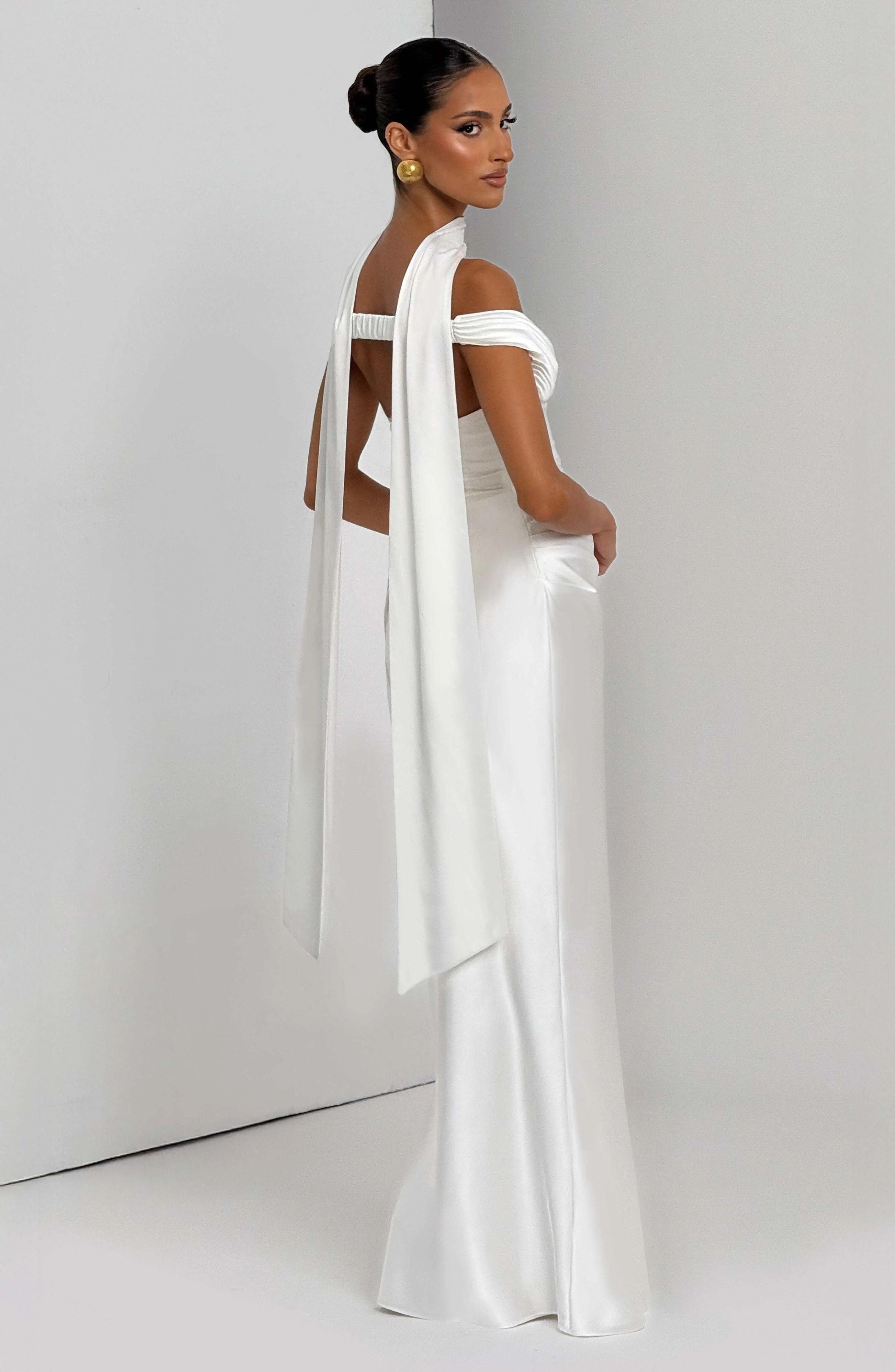 Aurelia Maxi Dress - Ivory - Image 6