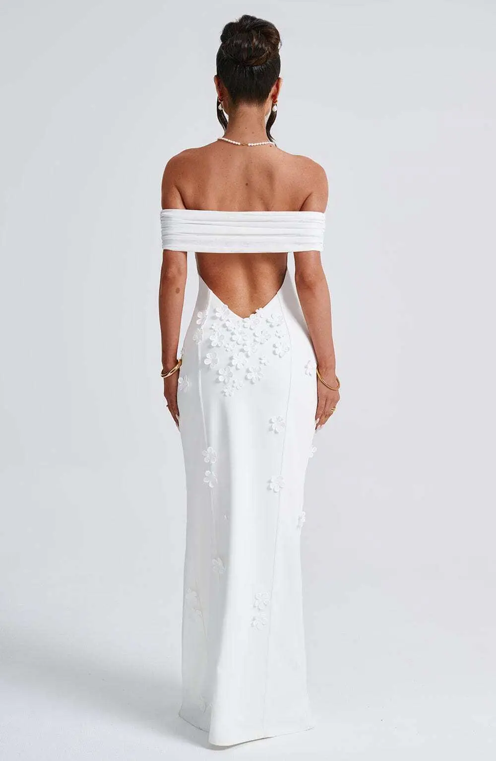 Milani Maxi Dress - Ivory - Image 8