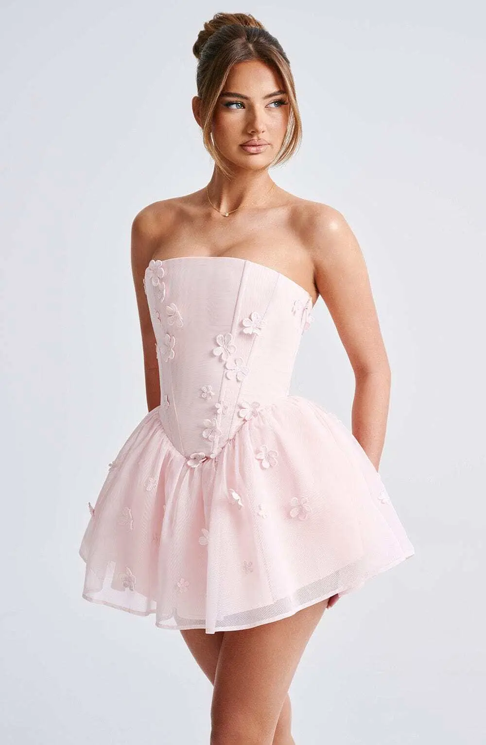 Justina Playsuit - Blush - Image 7