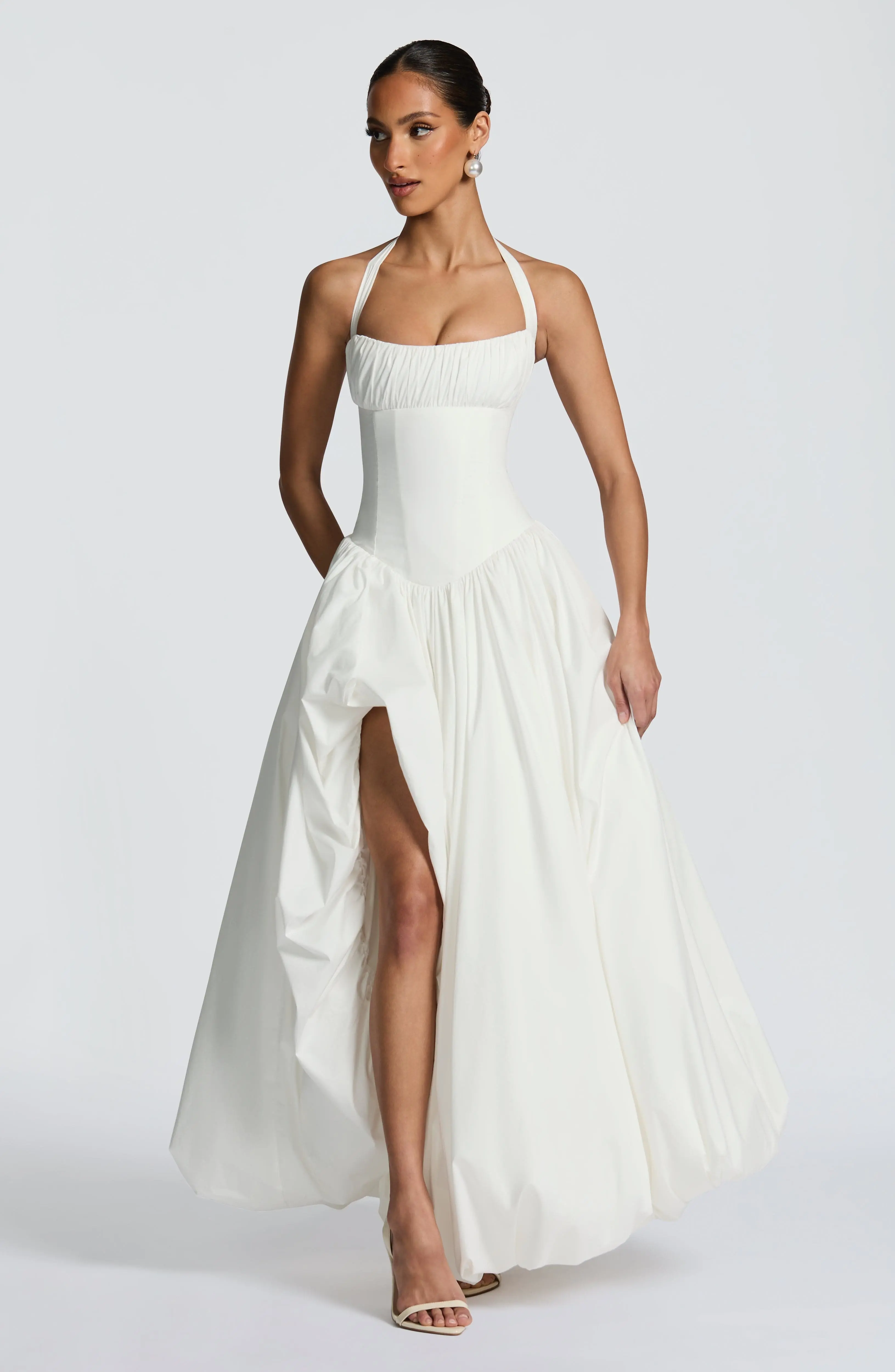 Keira Maxi Dress - Ivory - Image 12