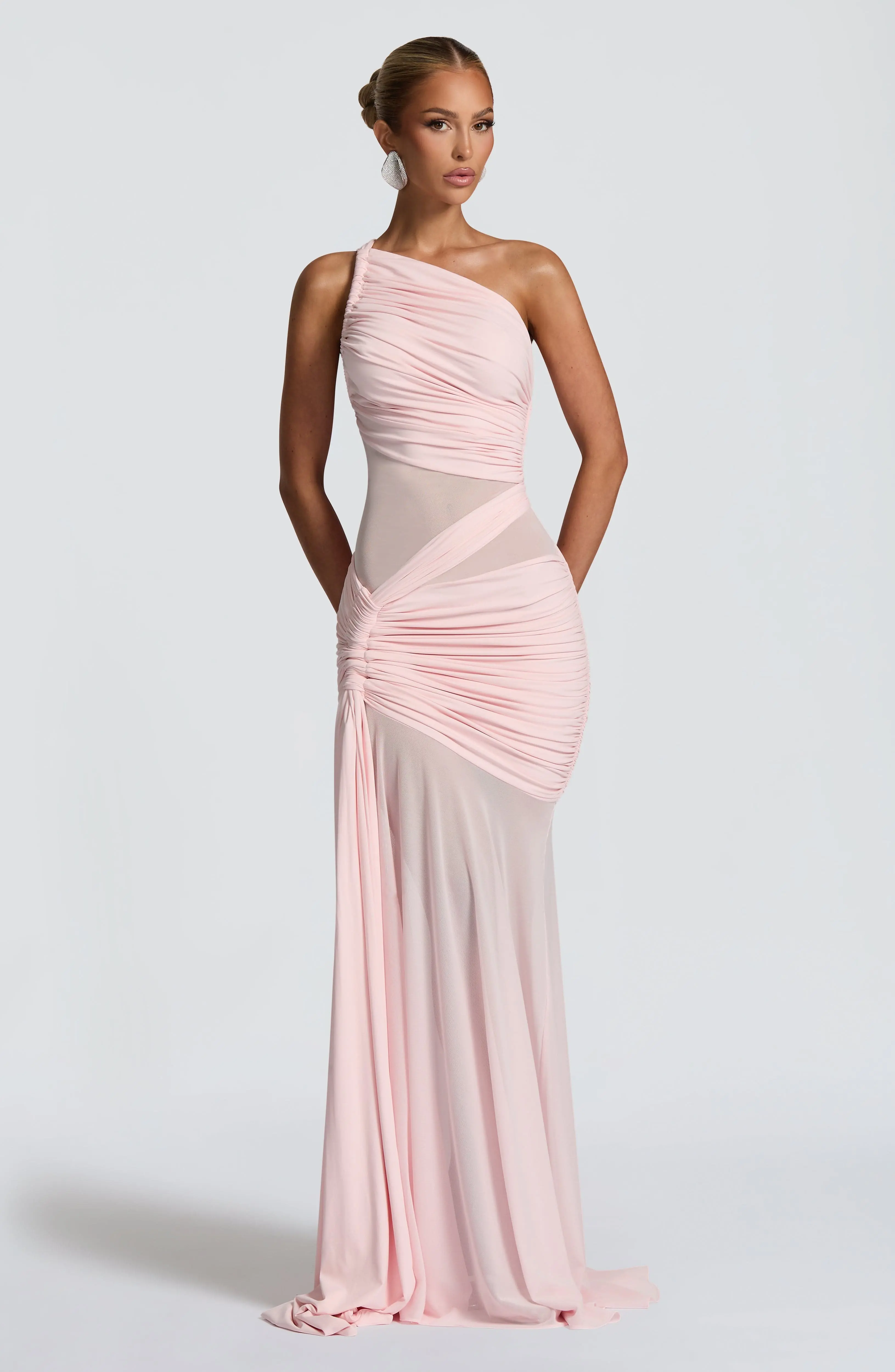 Marianne Maxi Dress - Blush - Image 11