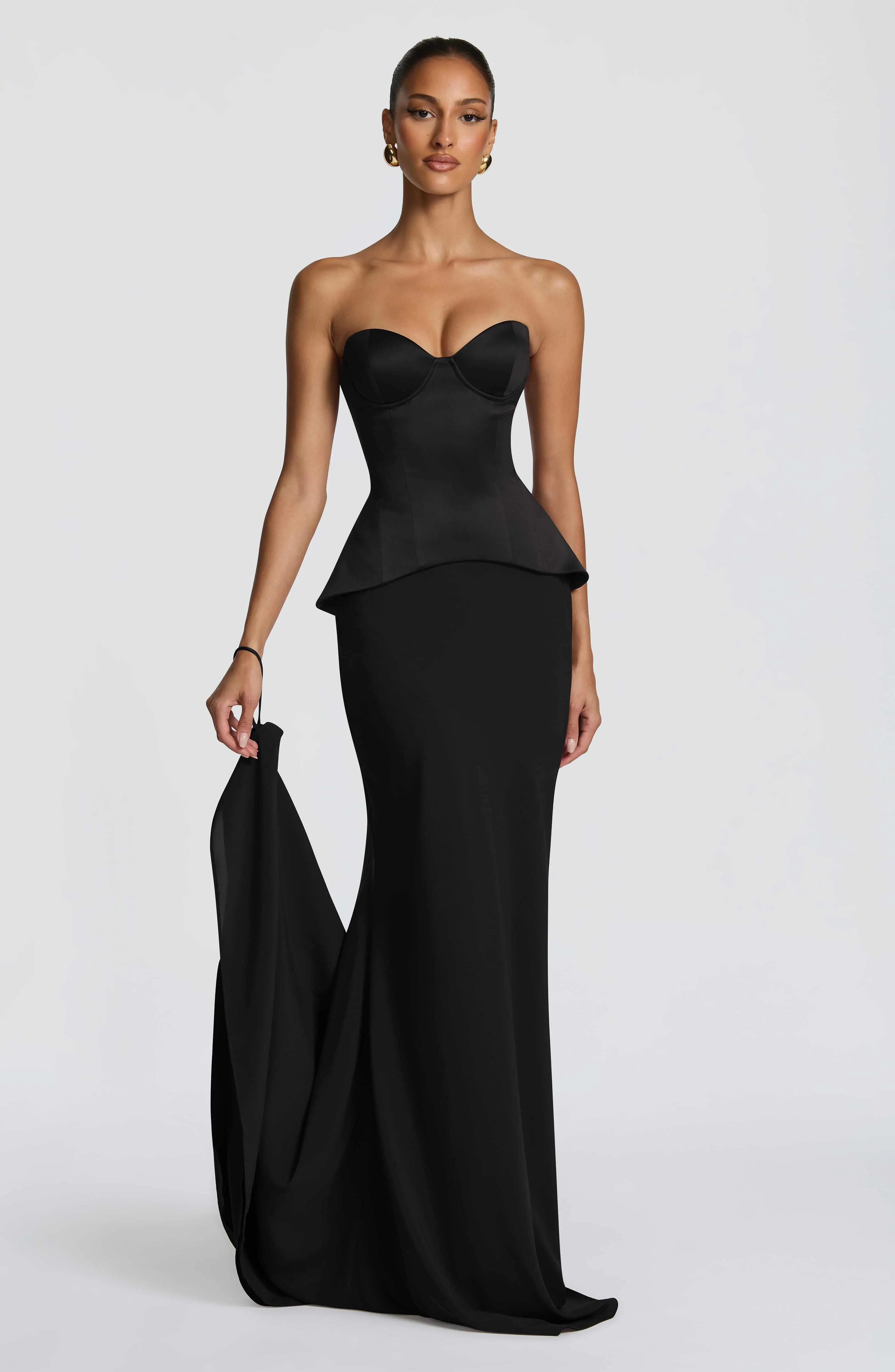 Kaia Maxi Skirt - Black - Image 5