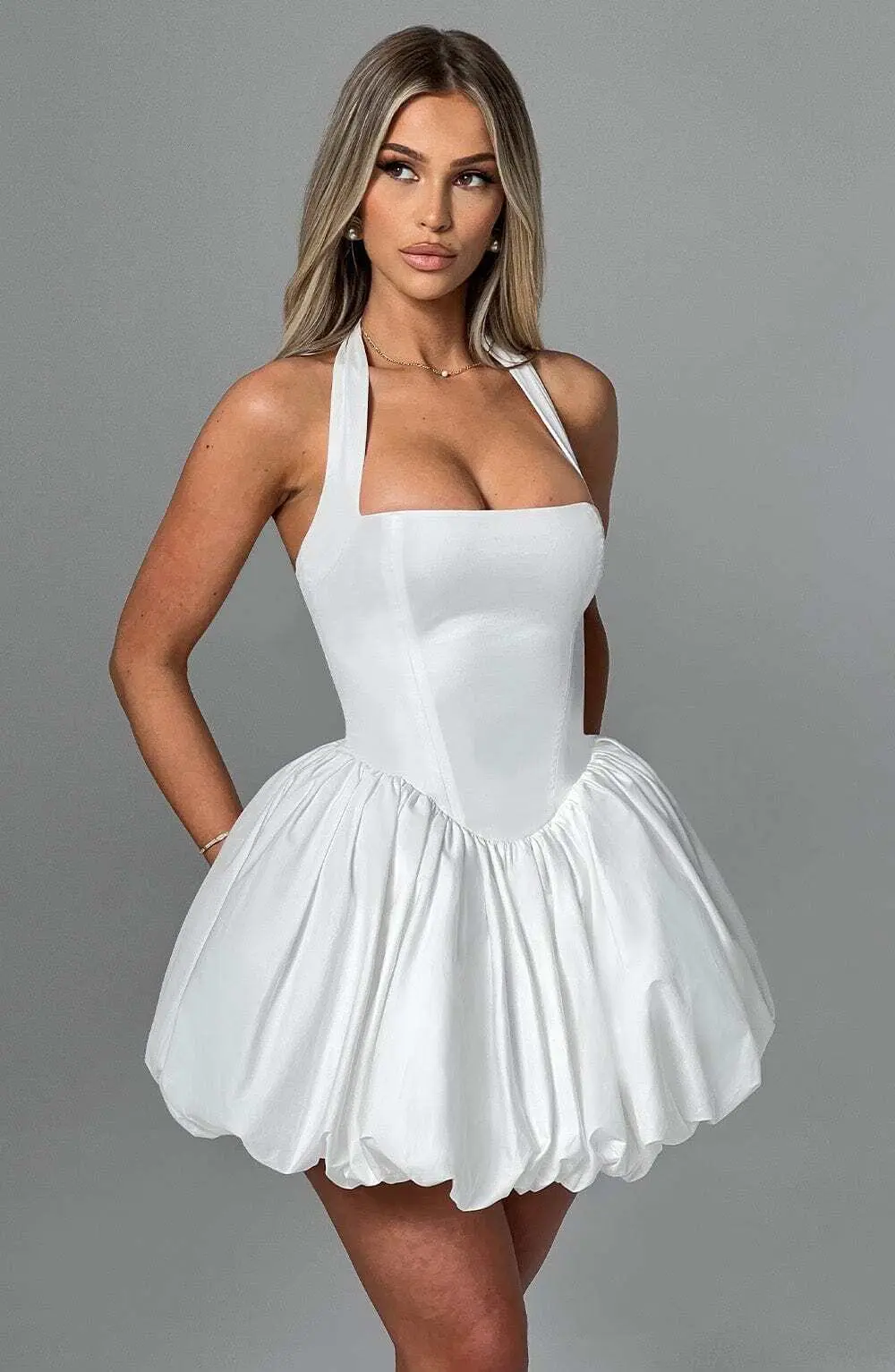 Maricia Mini Dress - Ivory