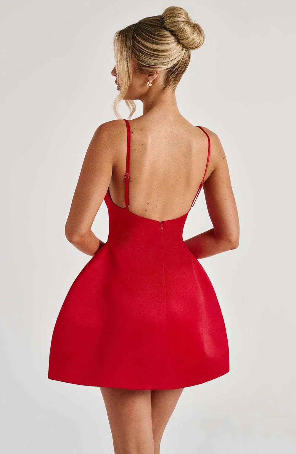 Tate Mini Dress - Red - Image 6