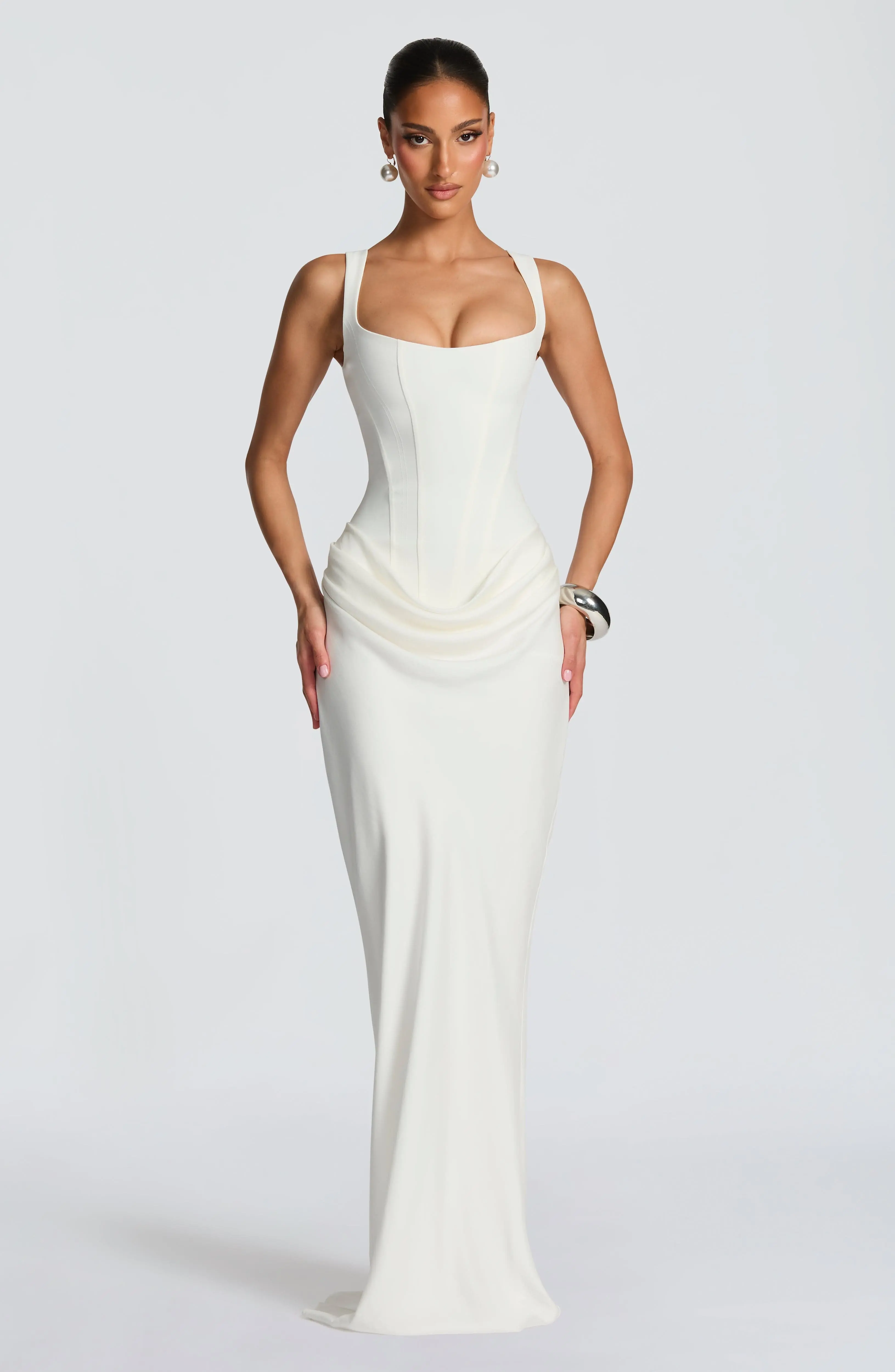 Cornelia Maxi Dress - Ivory