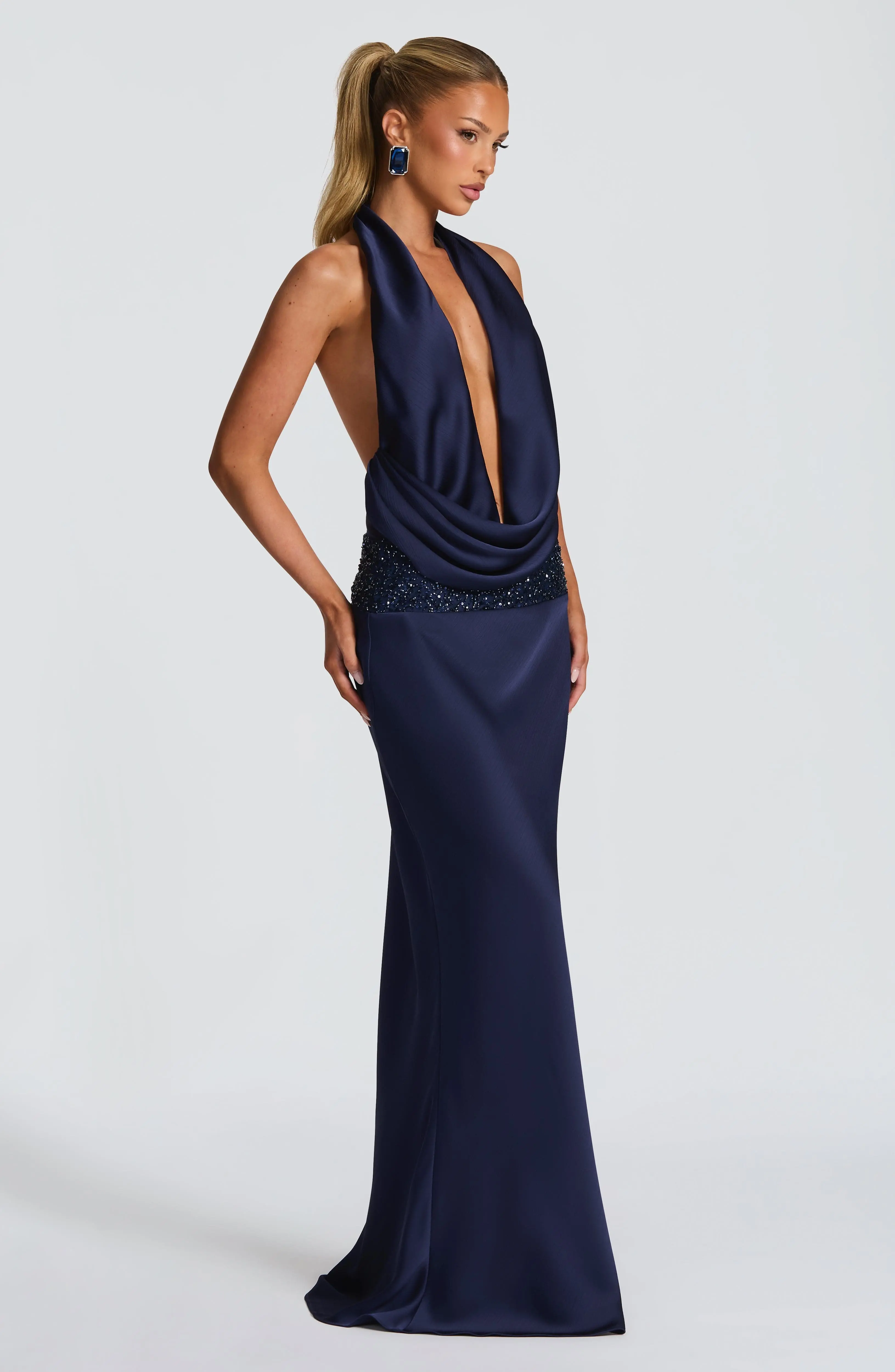 Eleni Bodysuit - Navy - Image 9