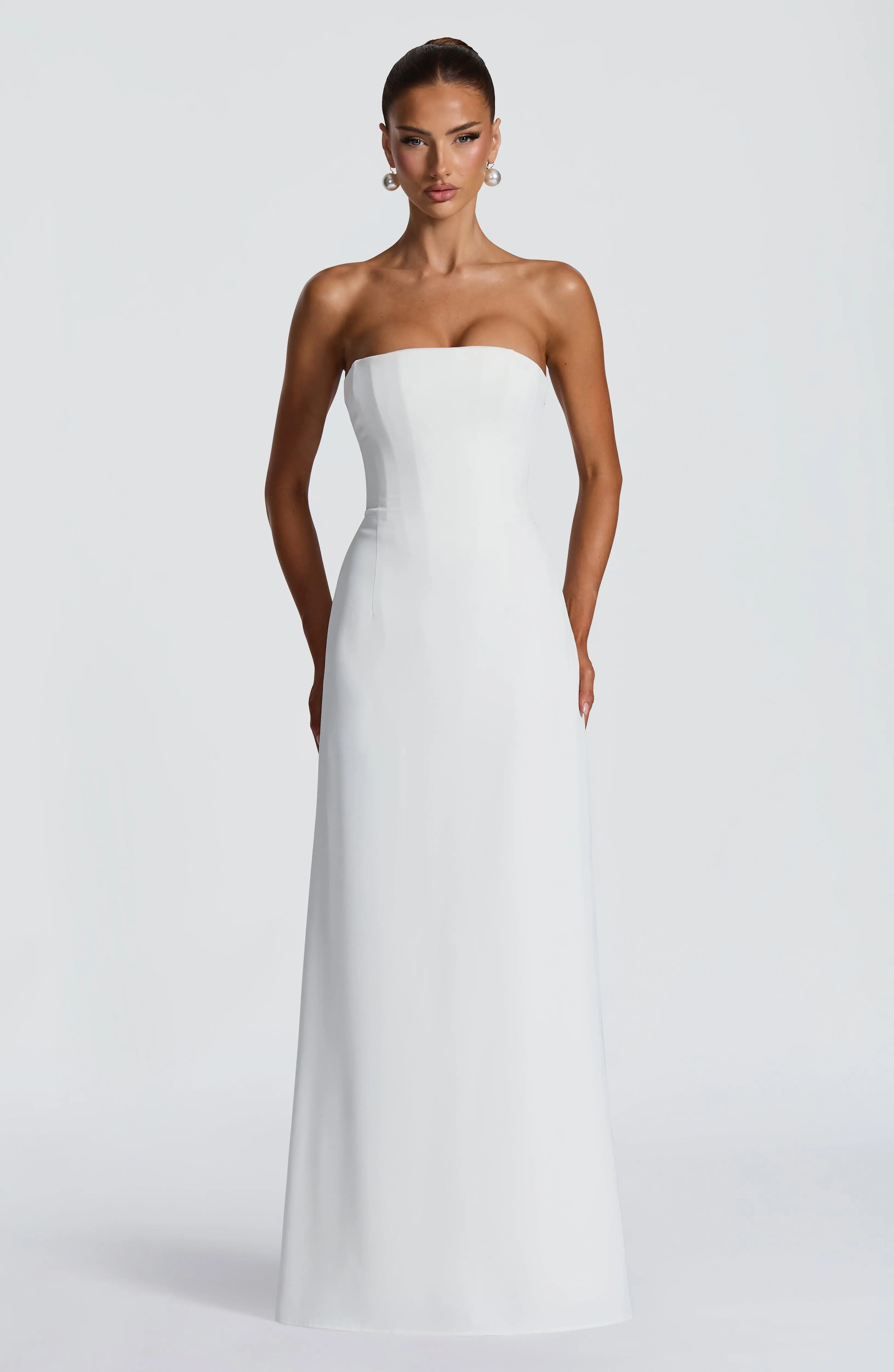 Irmina Maxi Dress - Ivory - Image 10