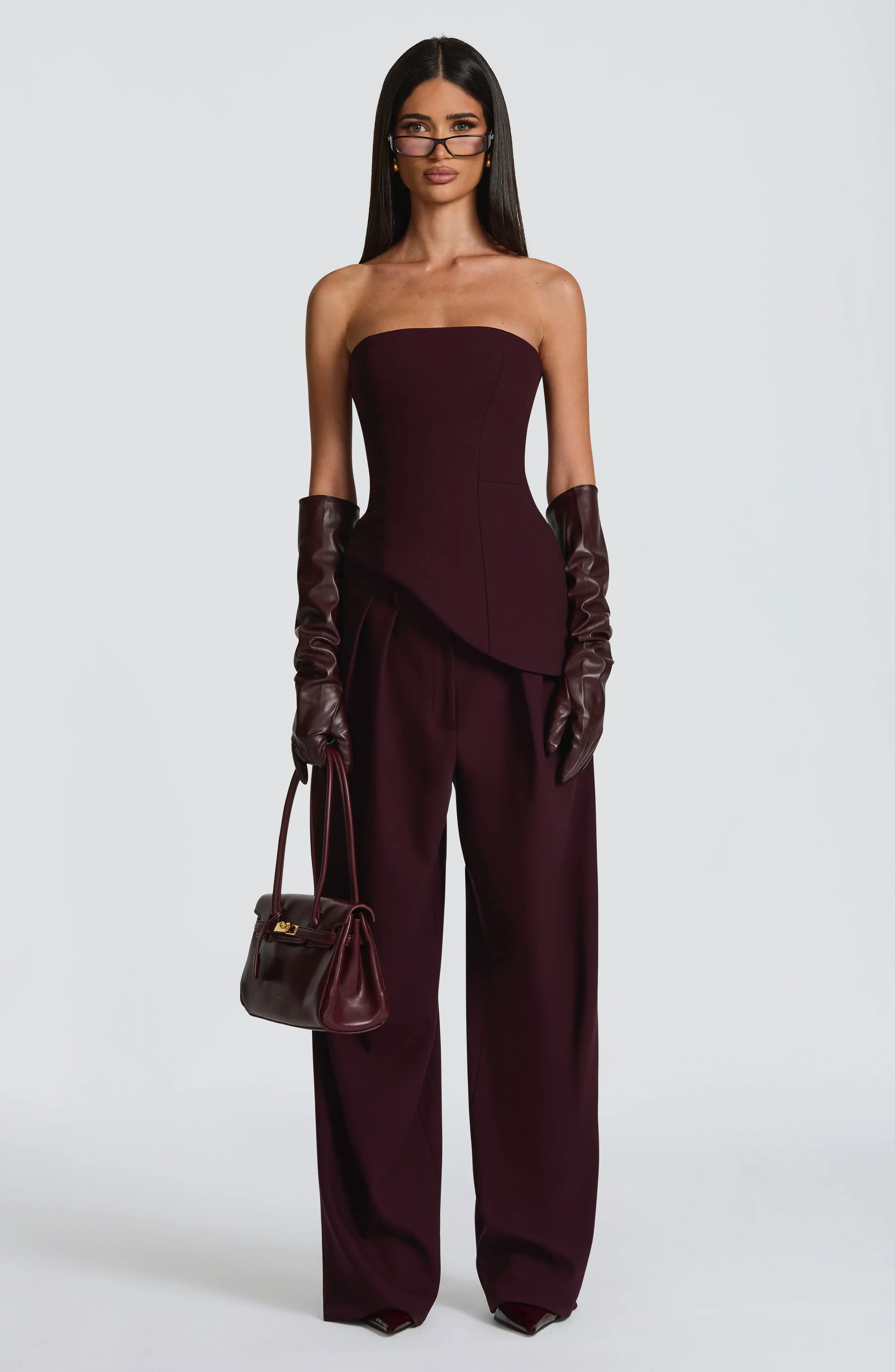 Kirsty Pants - Plum - Image 14