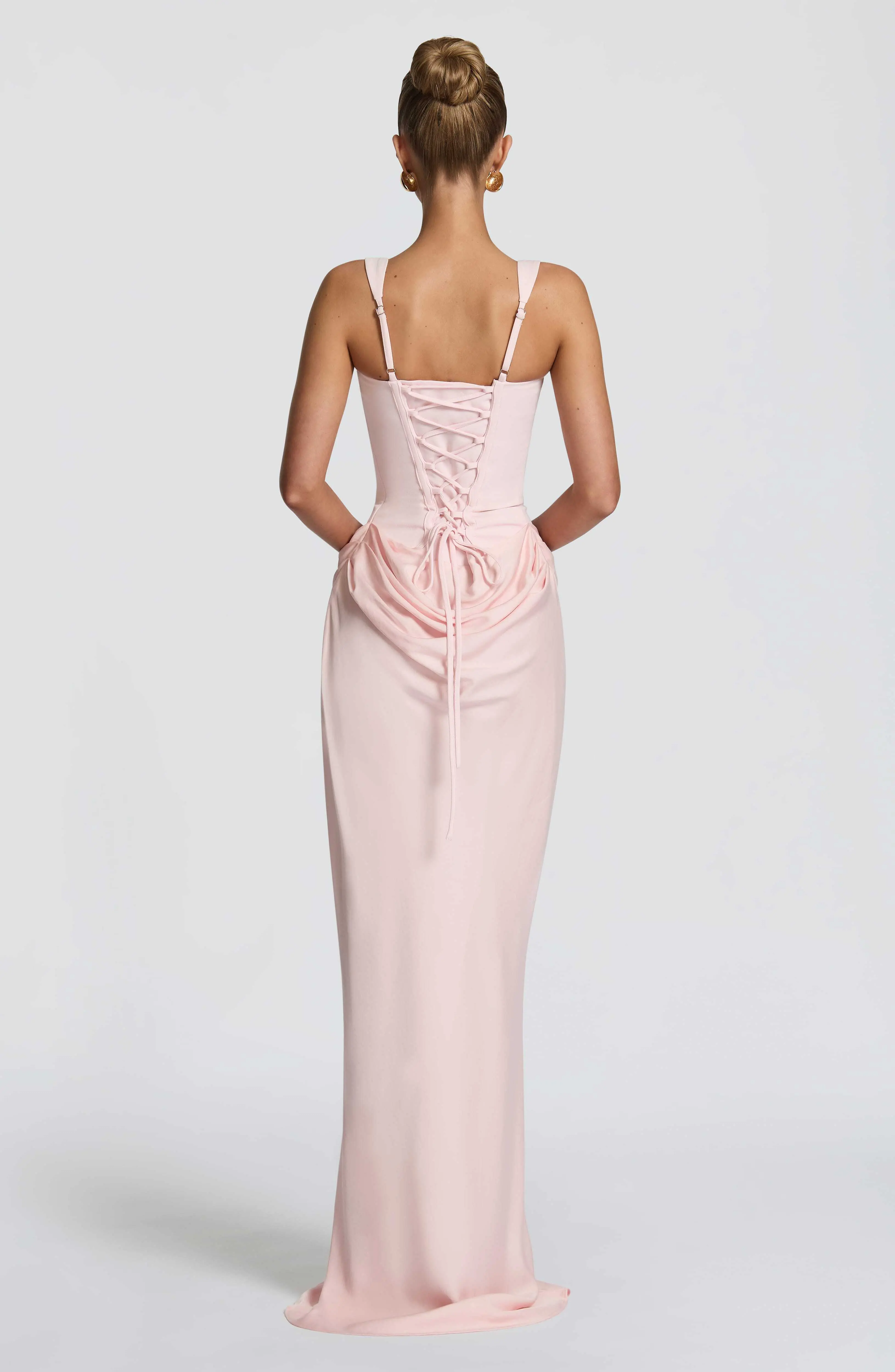 Cornelia Maxi Dress - Blush - Image 2
