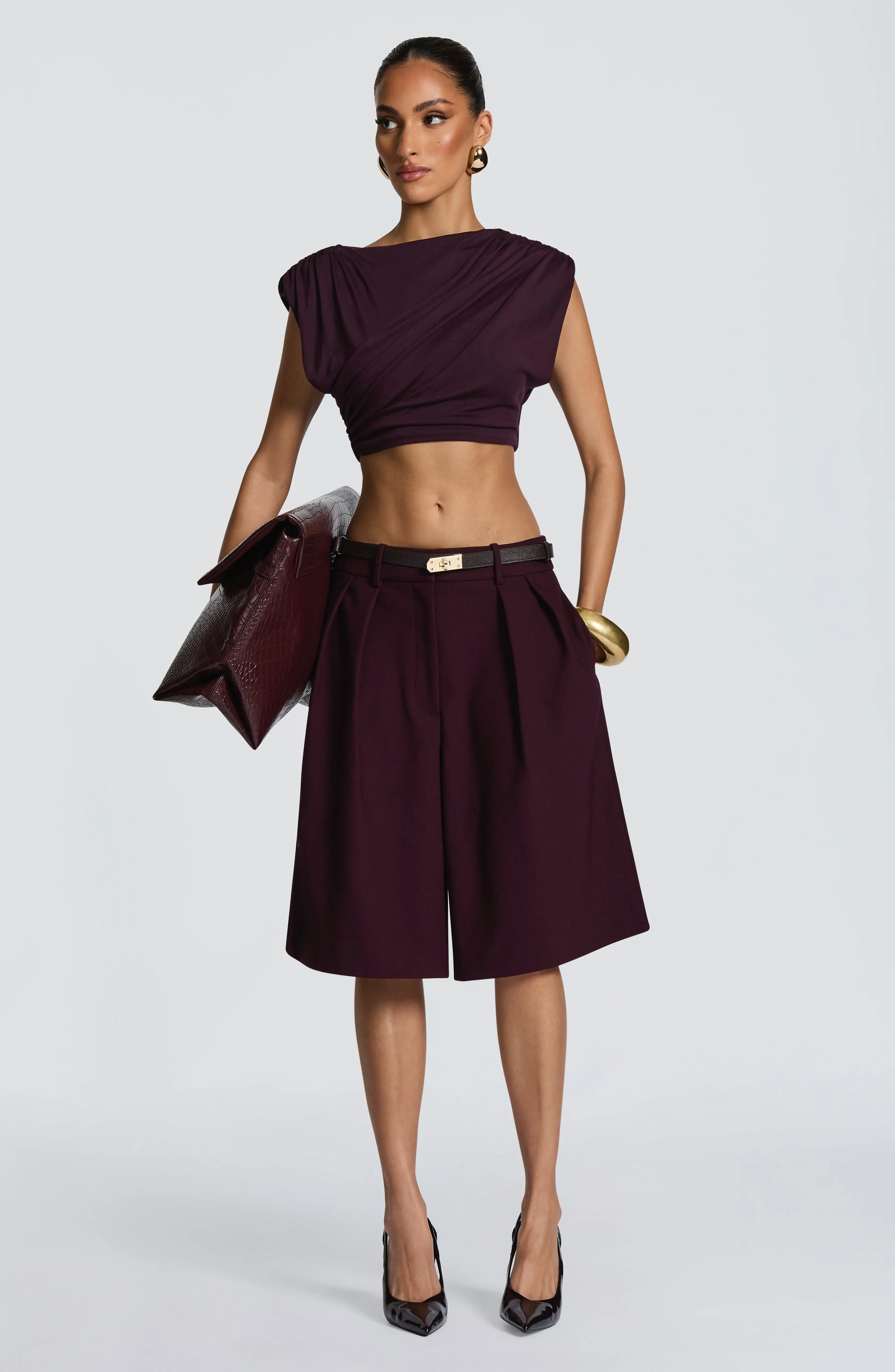 Amara Top - Plum - Image 9