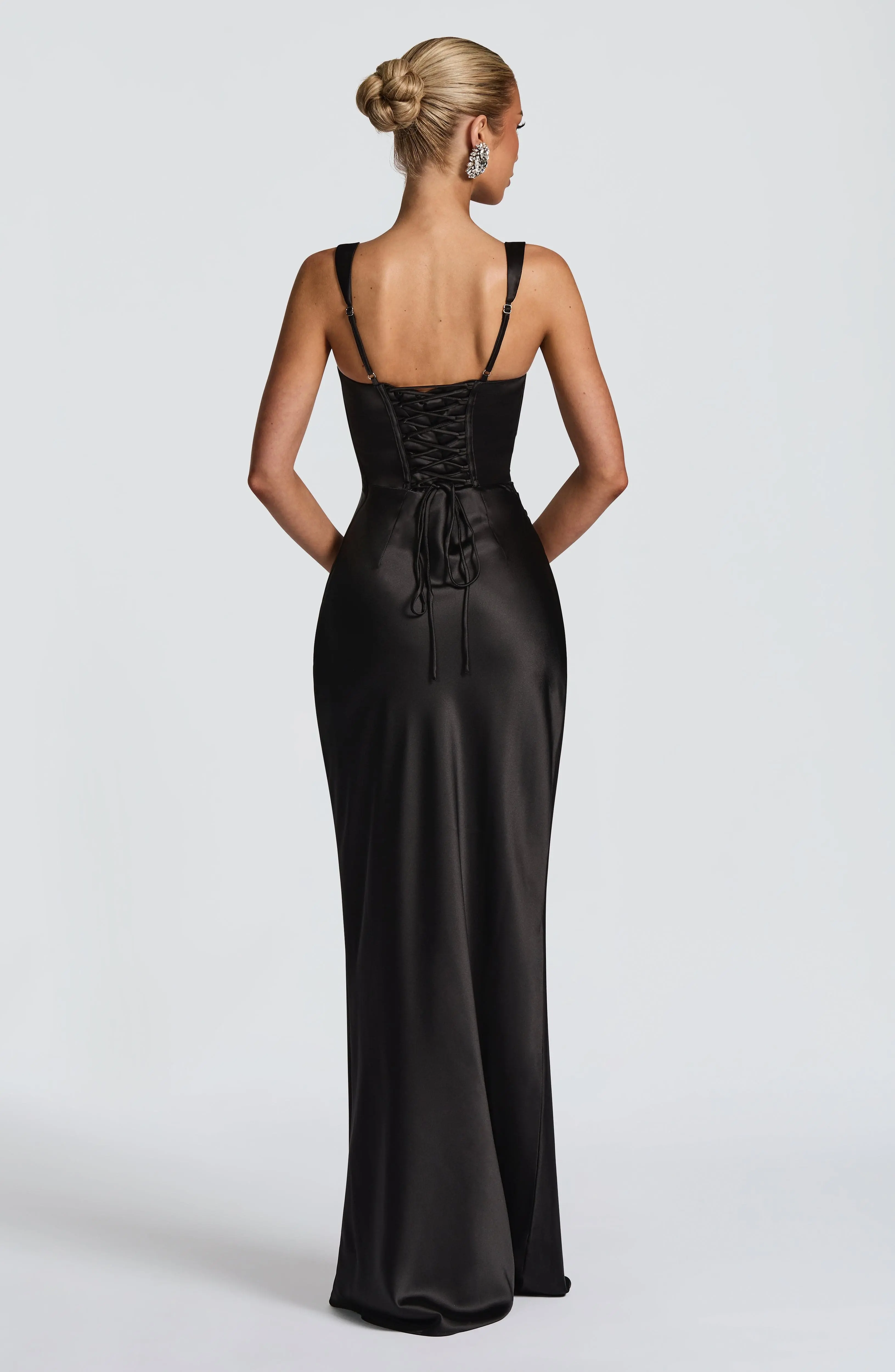 Calanthe Maxi Dress - Black - Image 3